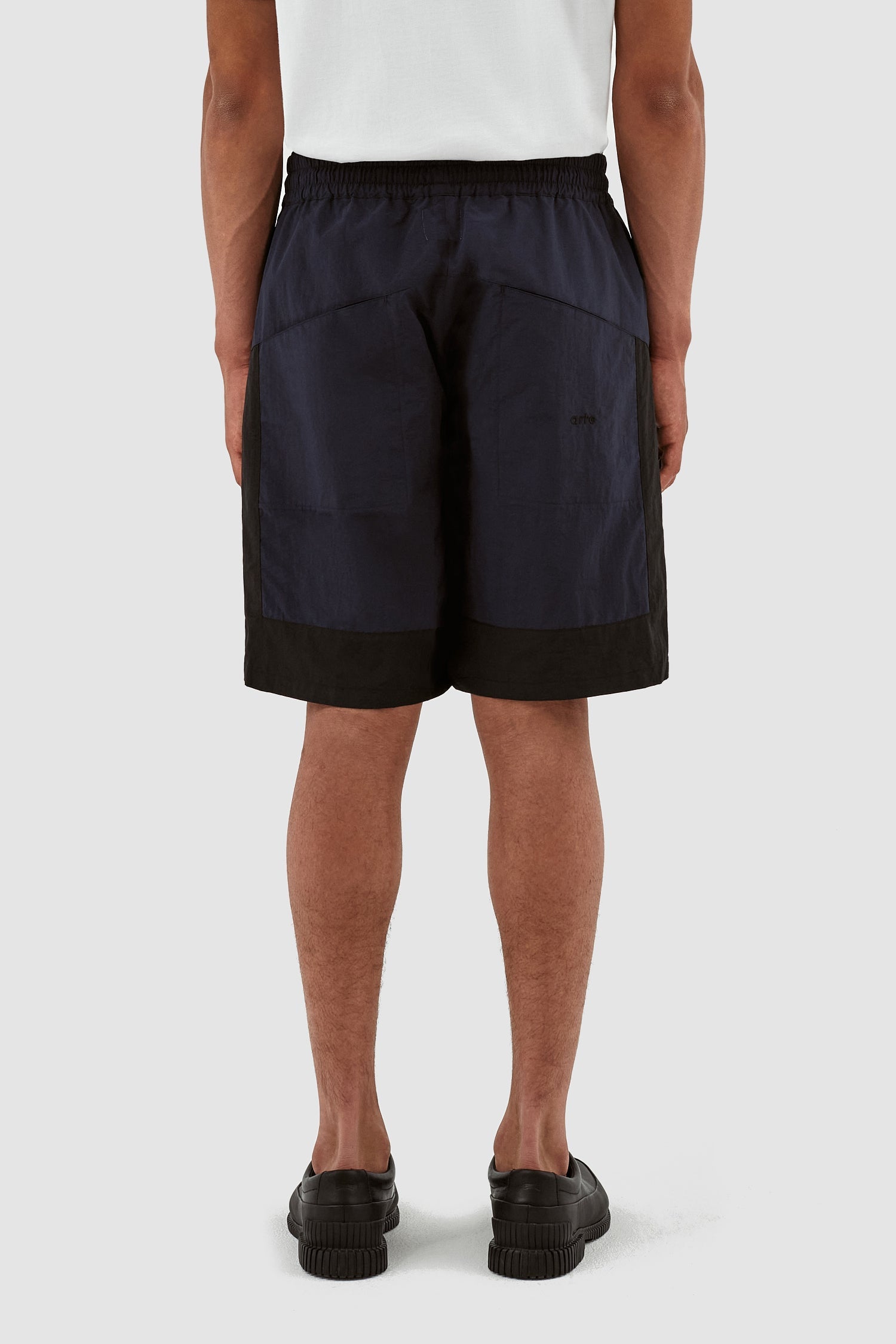 Short contrasté Steiner - Noir/Marine