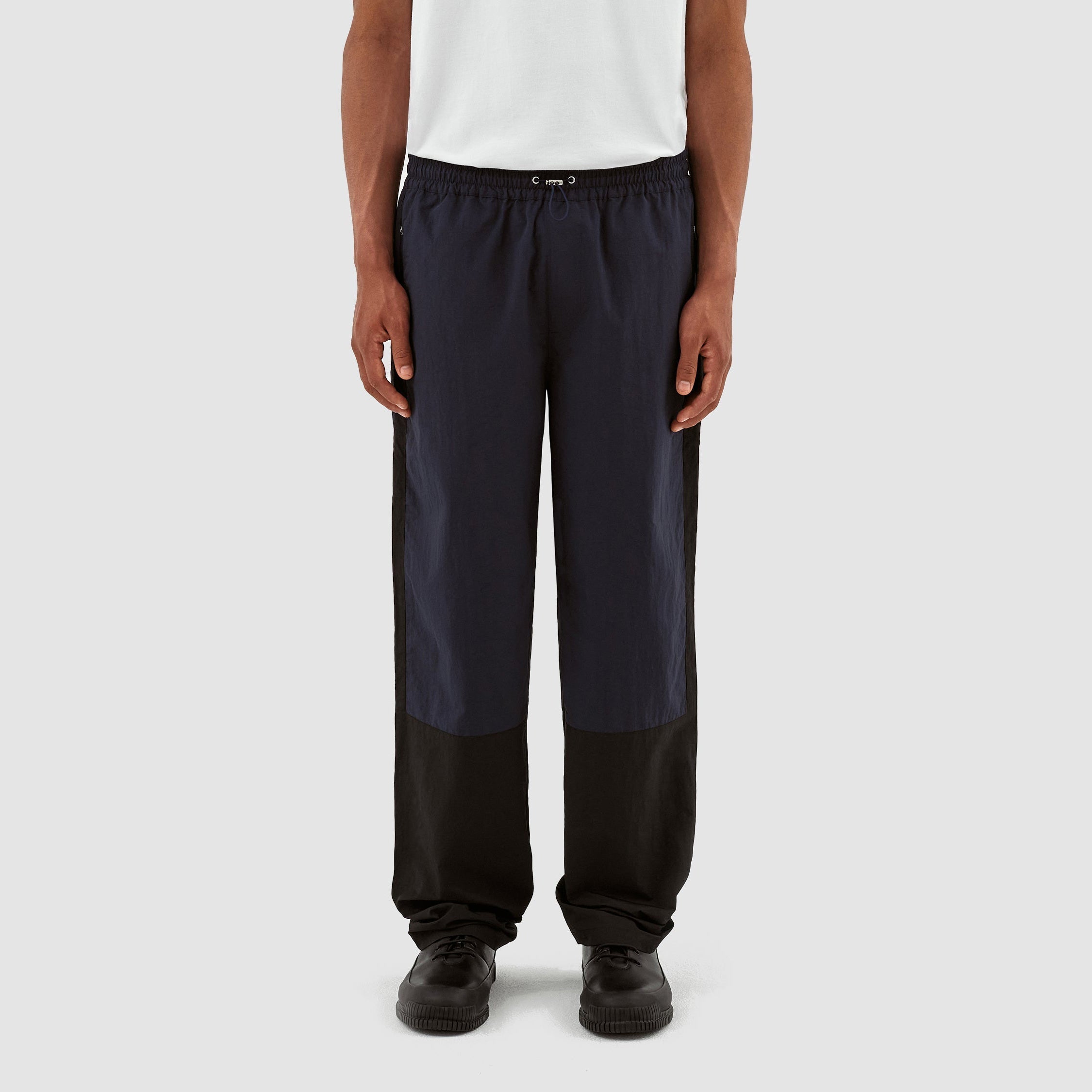 Pantalon Jeremy contrasté - Noir/Marine