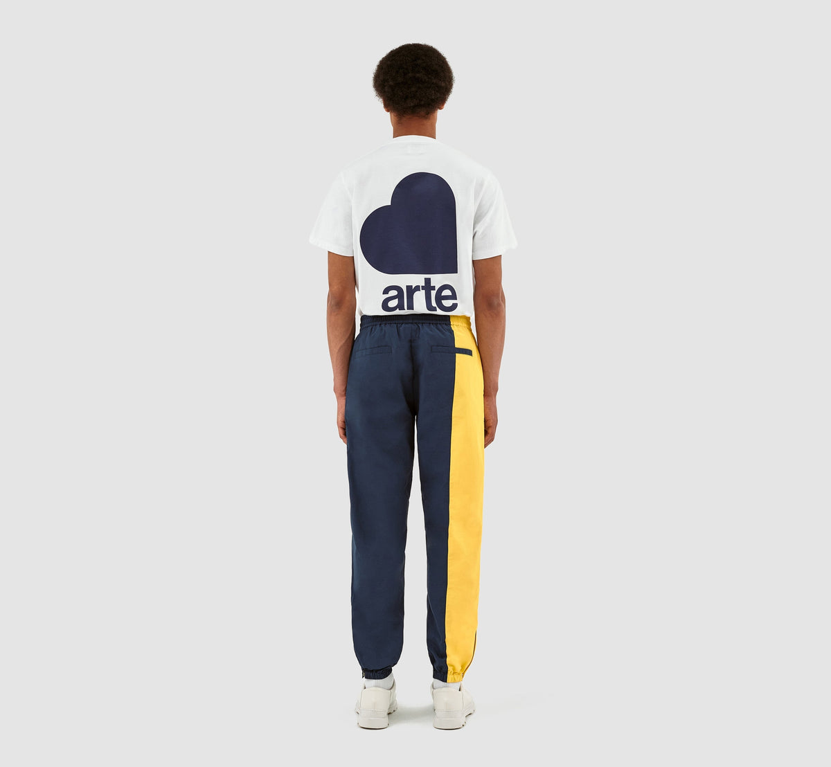 Pantalon Jordan Side - Marine/Jaune