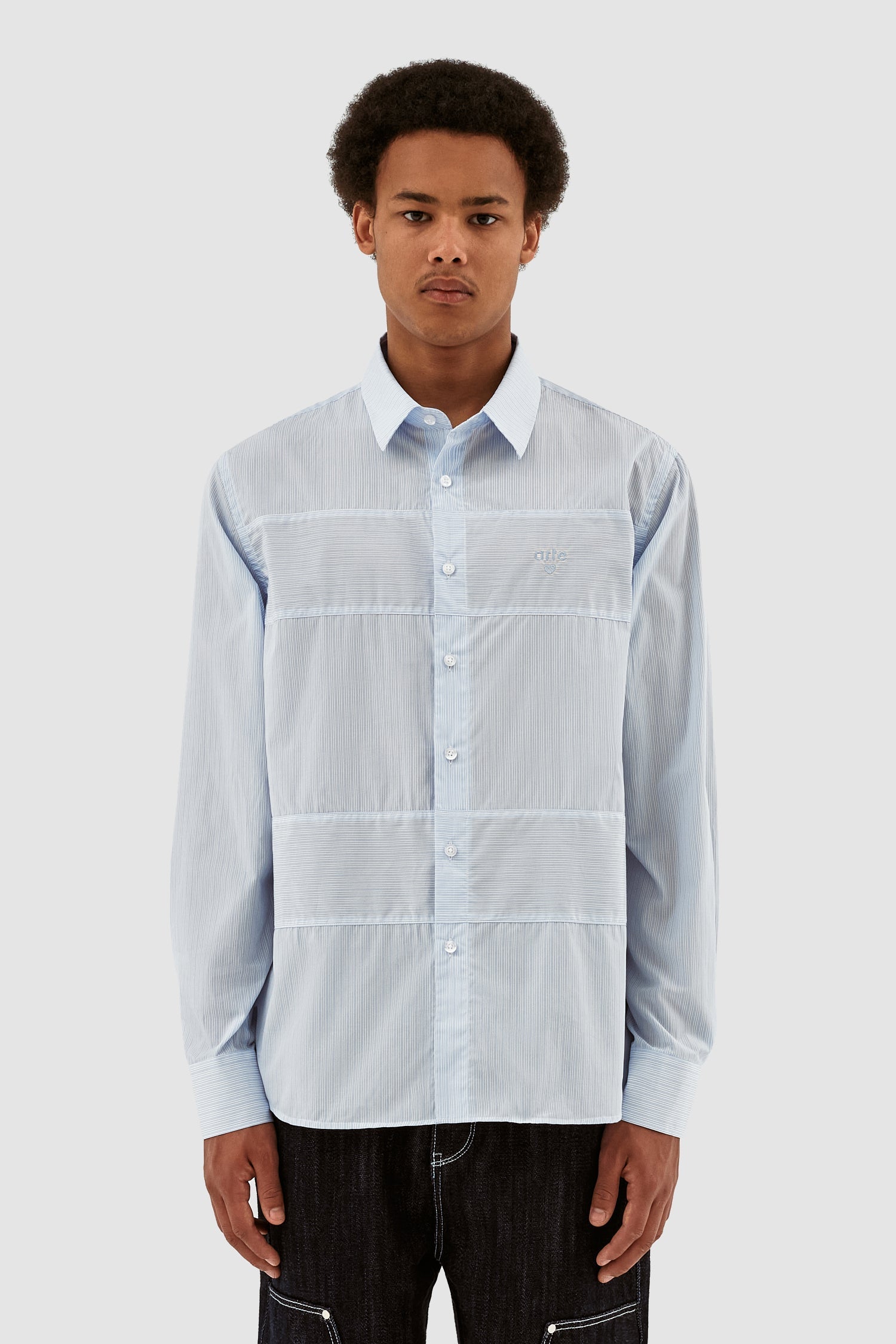 Logo Stockton - Blanc/Bleu clair