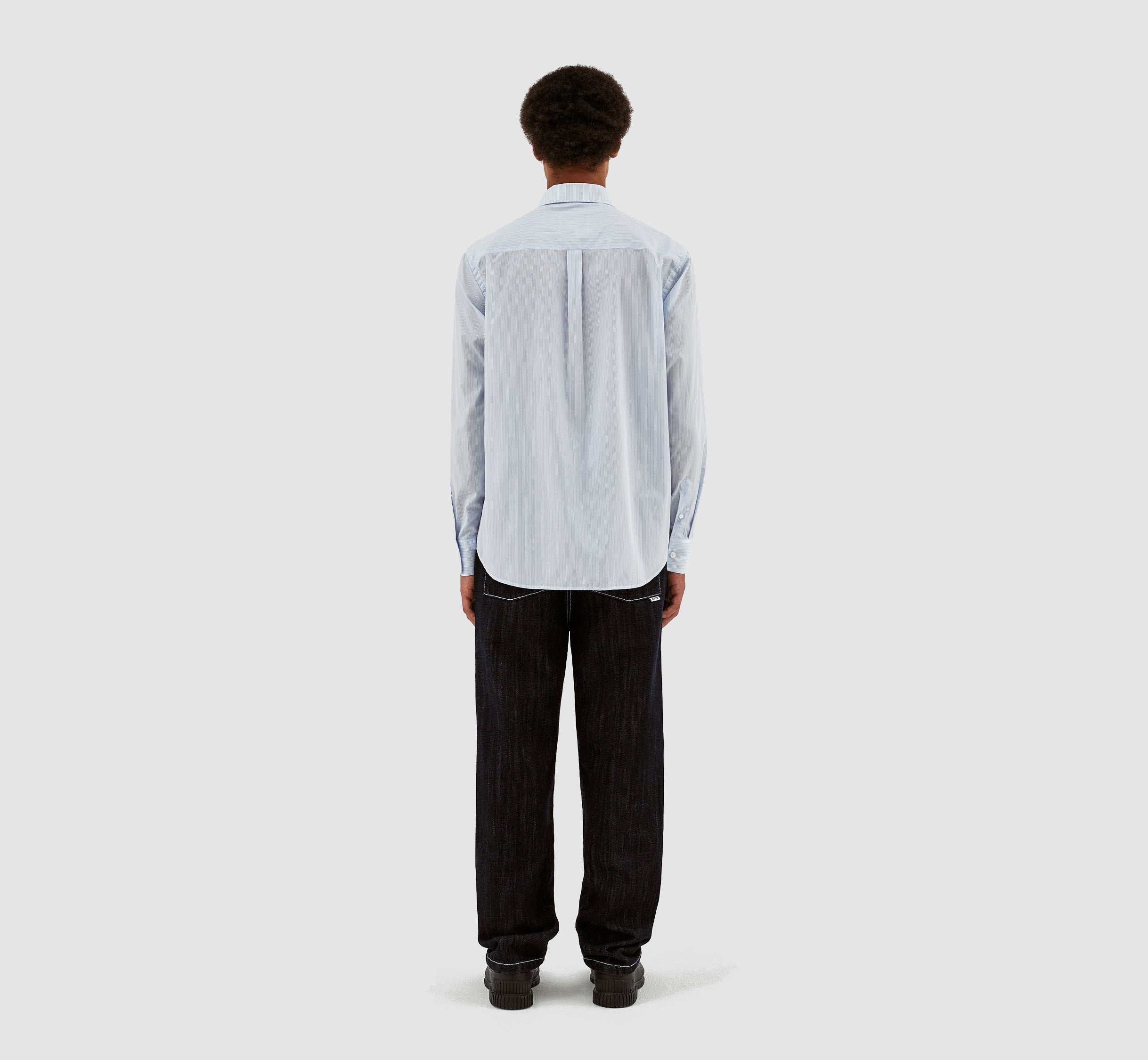 Logo Stockton - Blanc/Bleu clair