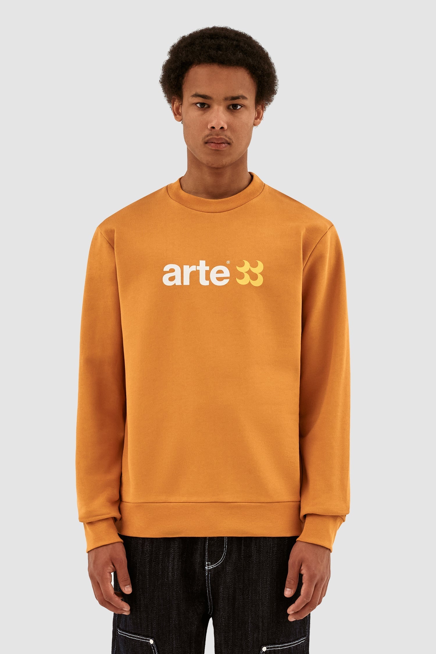 Conrad SS23 Logo Crewneck - Inca Gold