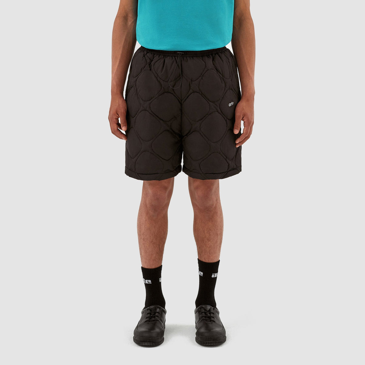 Short matelassé Steiner - Noir