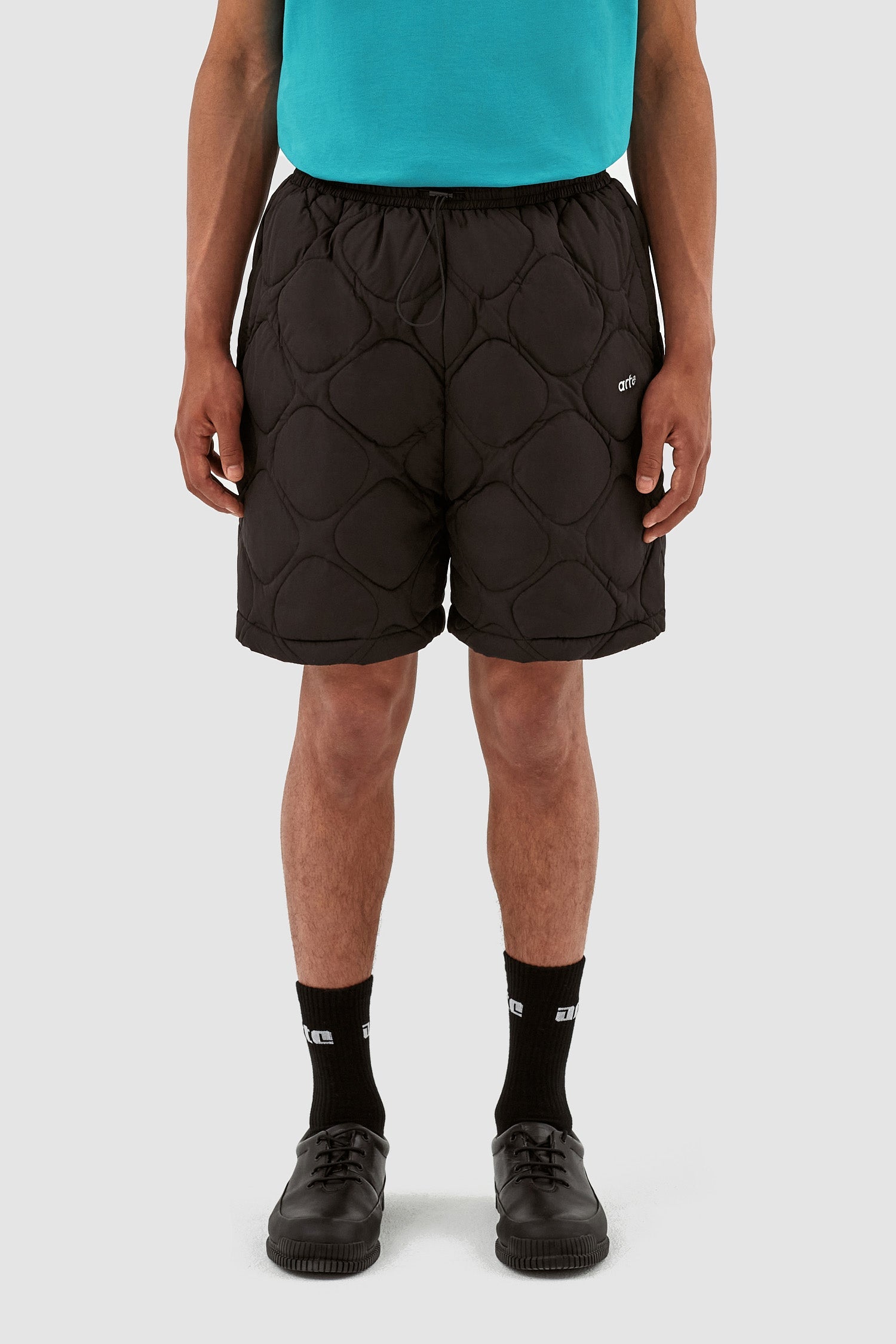 Short matelassé Steiner - Noir