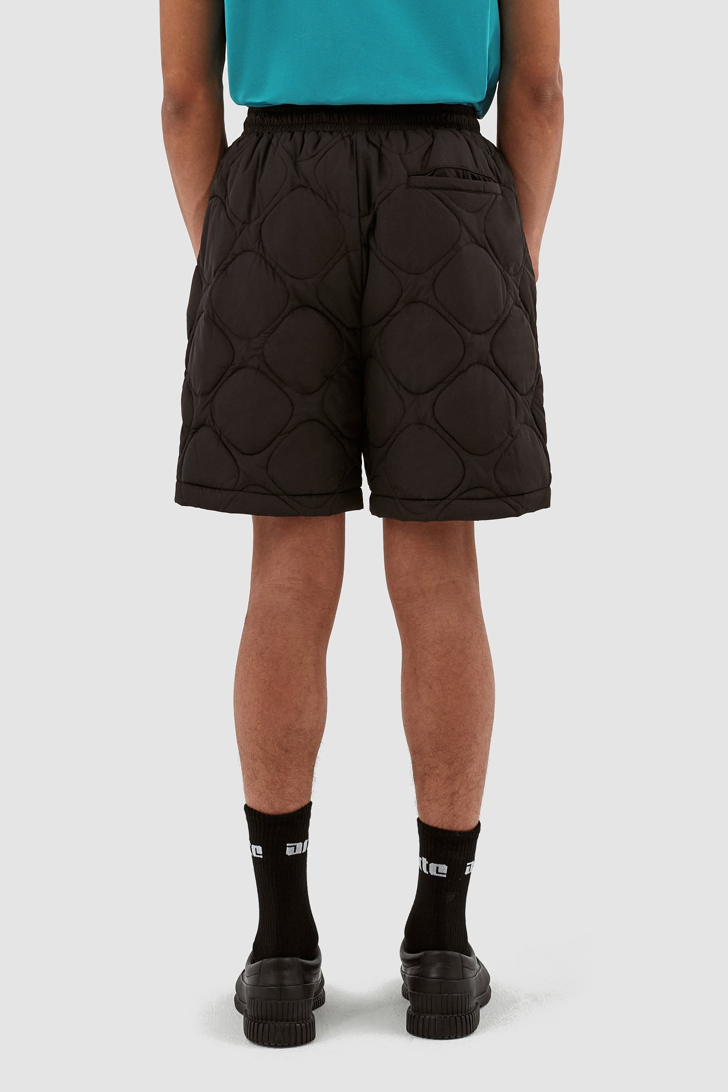 Short matelassé Steiner - Noir