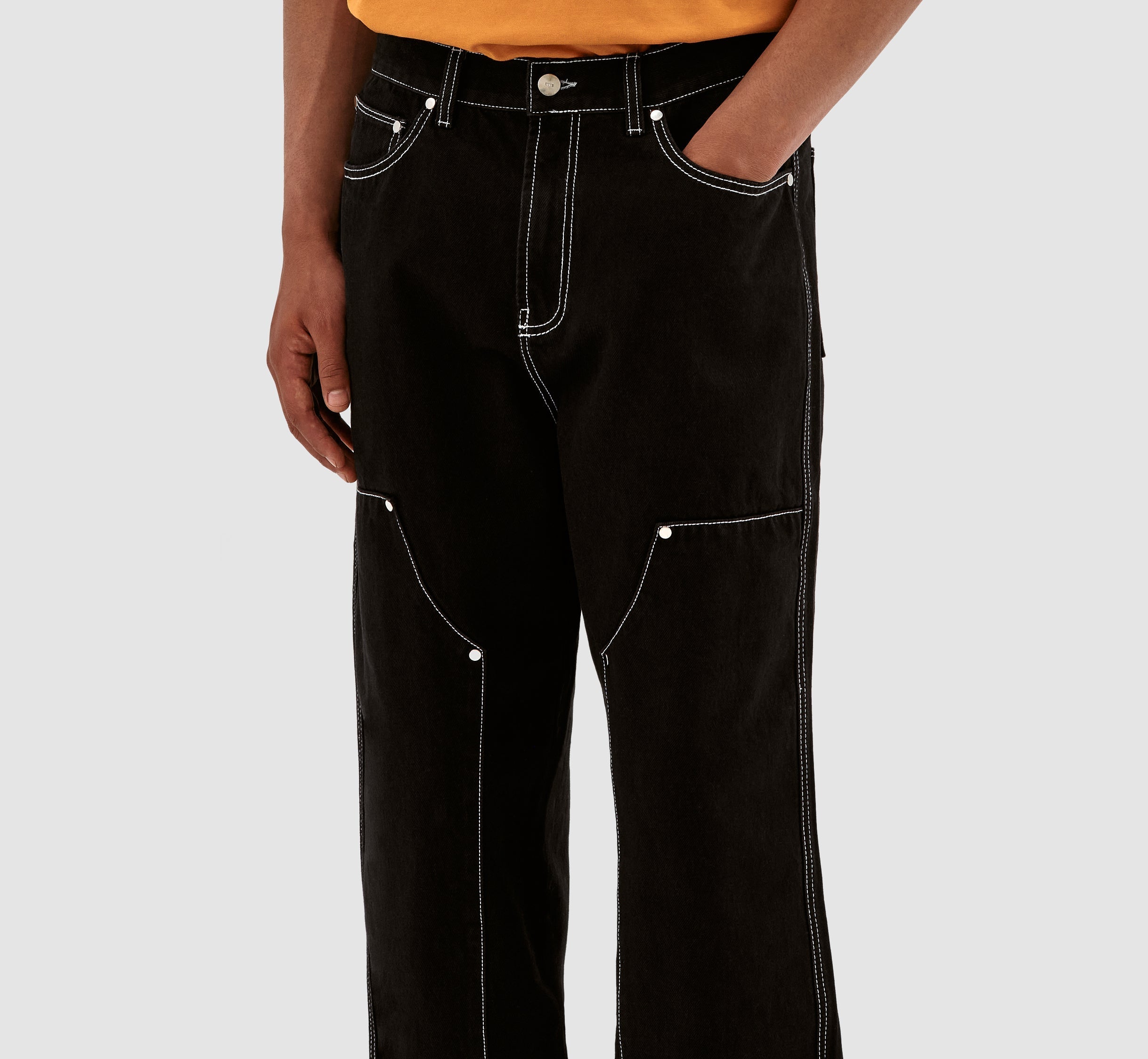 Pantalon de travail Poelizig - Denim noir