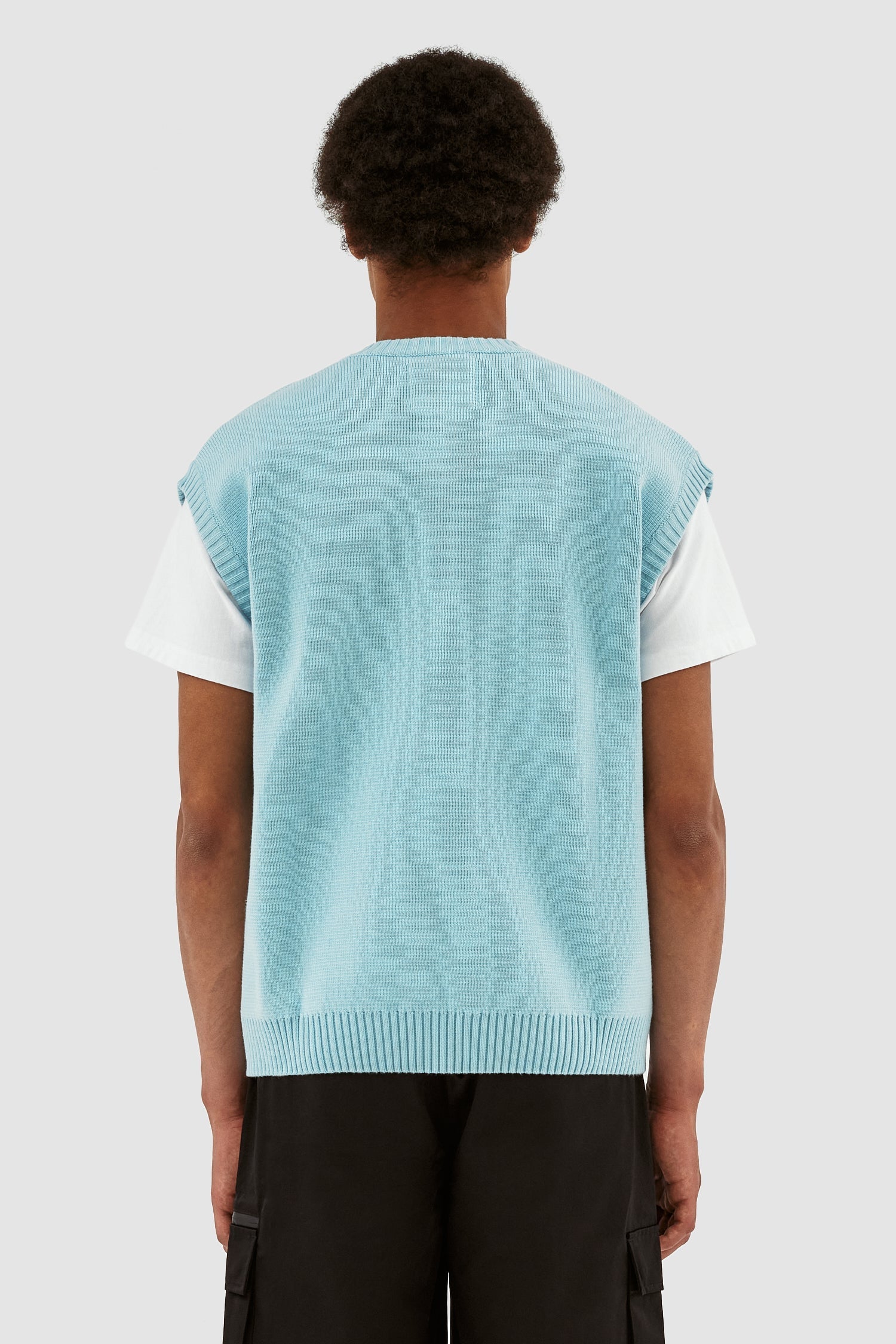 Tricot à logo Karl - Bleu clair