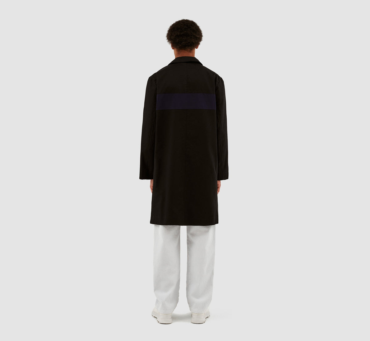 Manteau Joe Strap - Noir/Marine