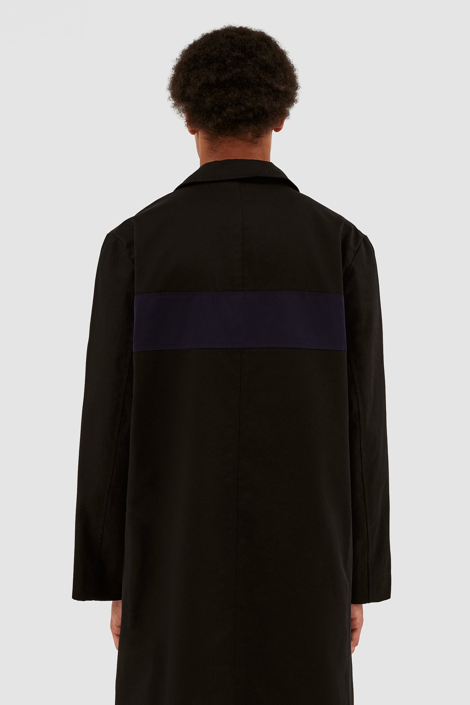 Manteau Joe Strap - Noir/Marine