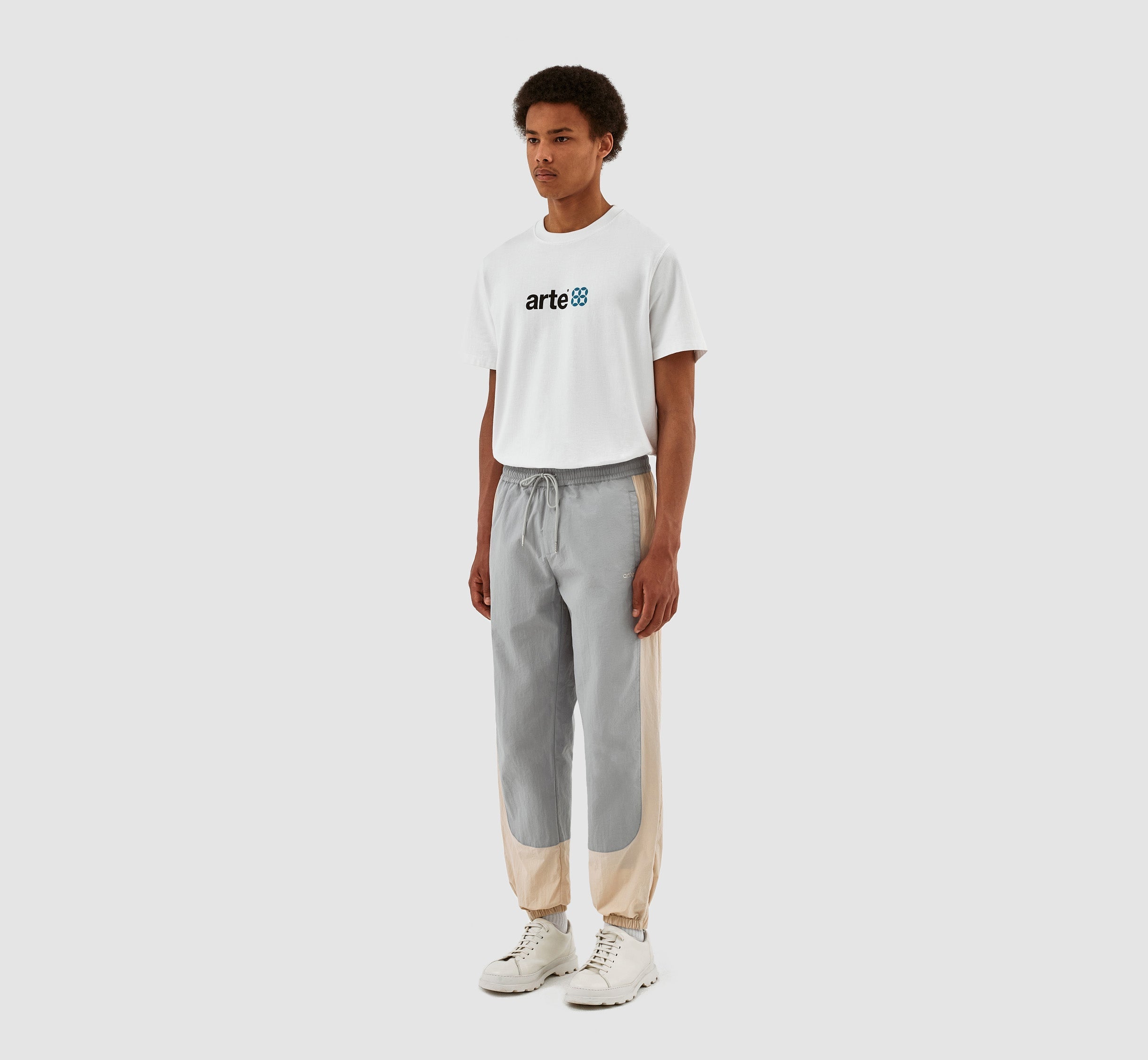 Pantalon Jordan Contrast - Crème/Gris