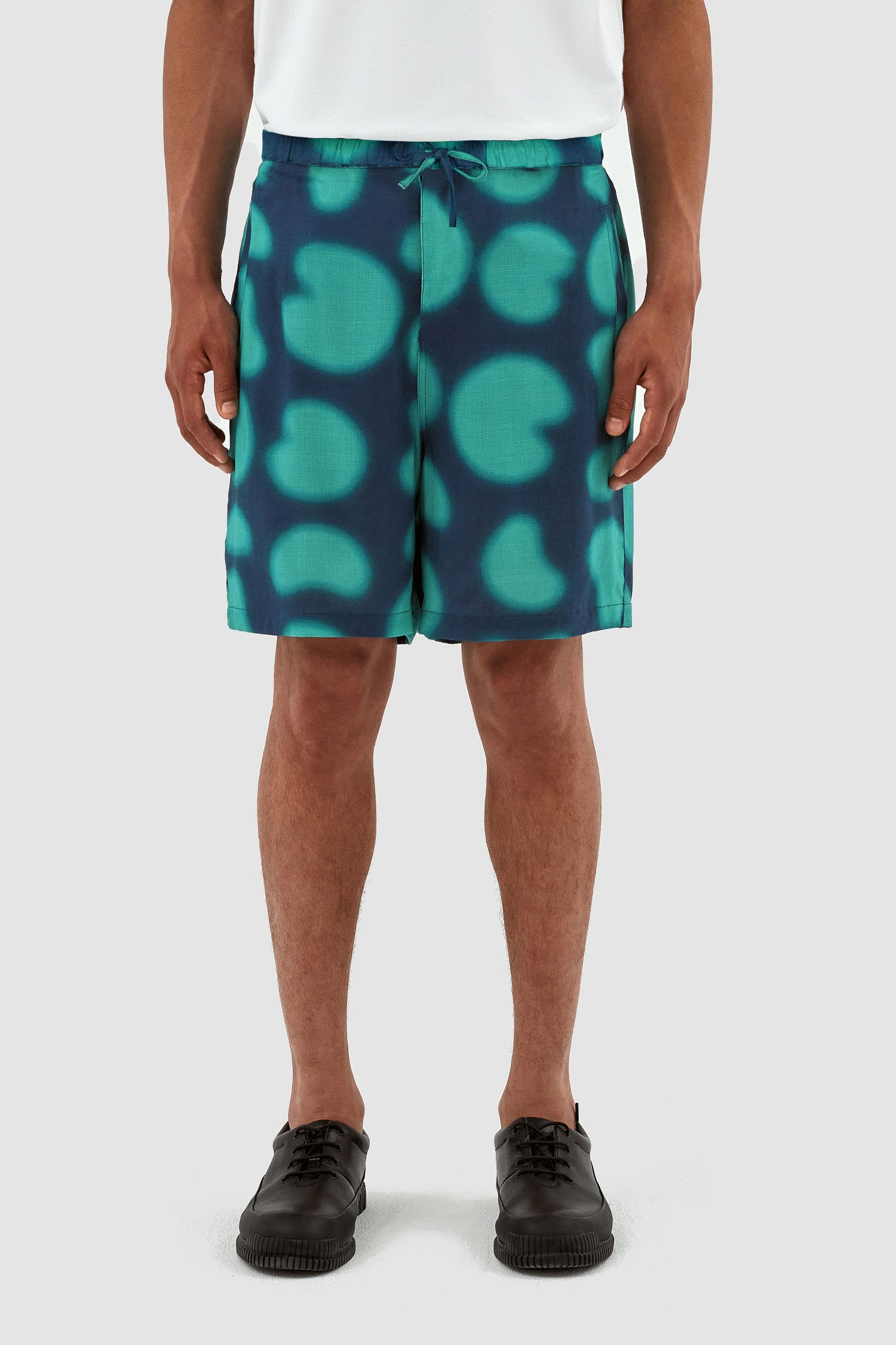Short imprimé Stolp - Marine/Vert