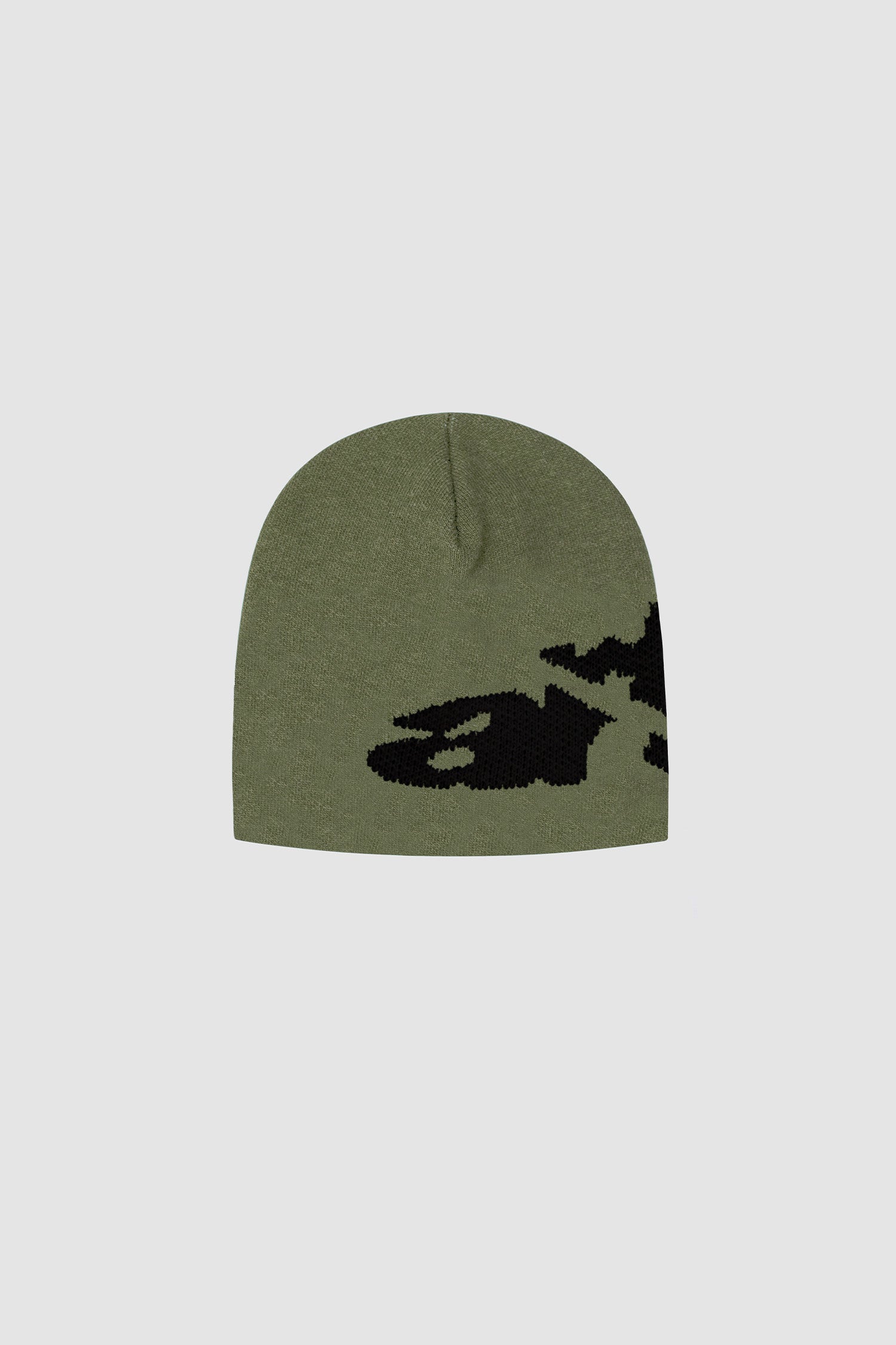 Bonnet déchiré Arte Side Beanie - Vert
