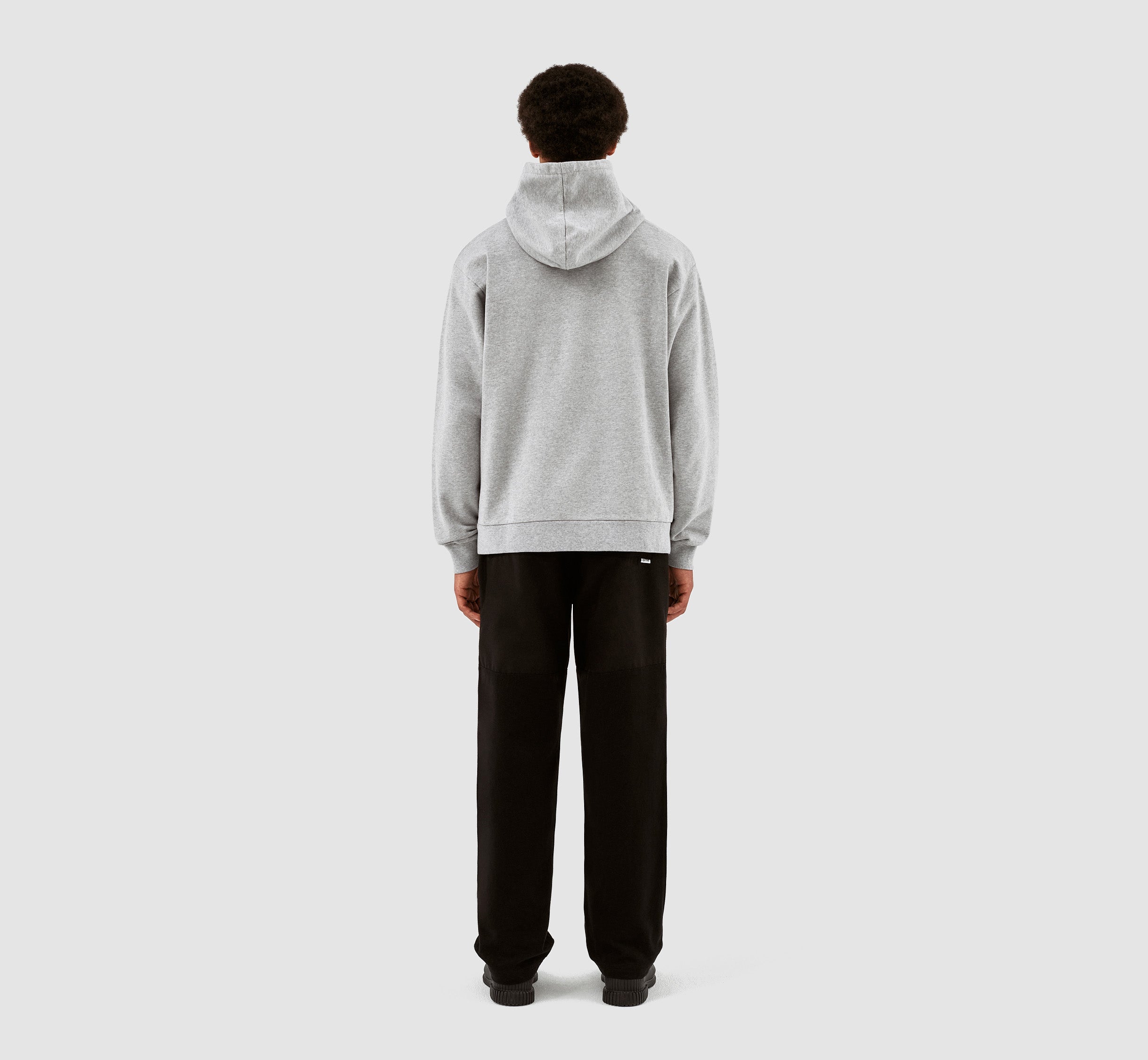 Sweat à capuche Harris Big Heart Logo - Gris