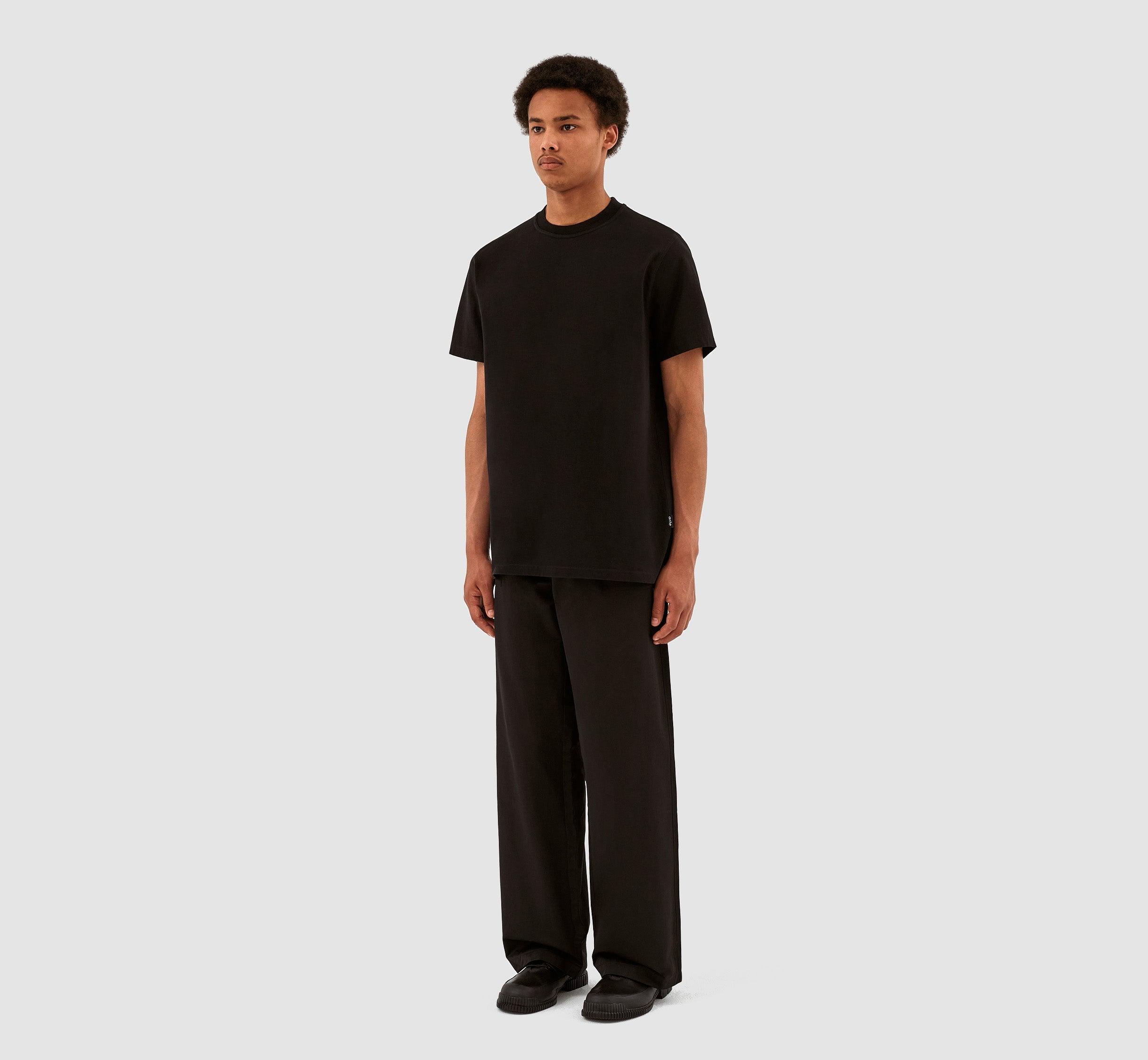 T-shirt Turner Back Destruct - Noir