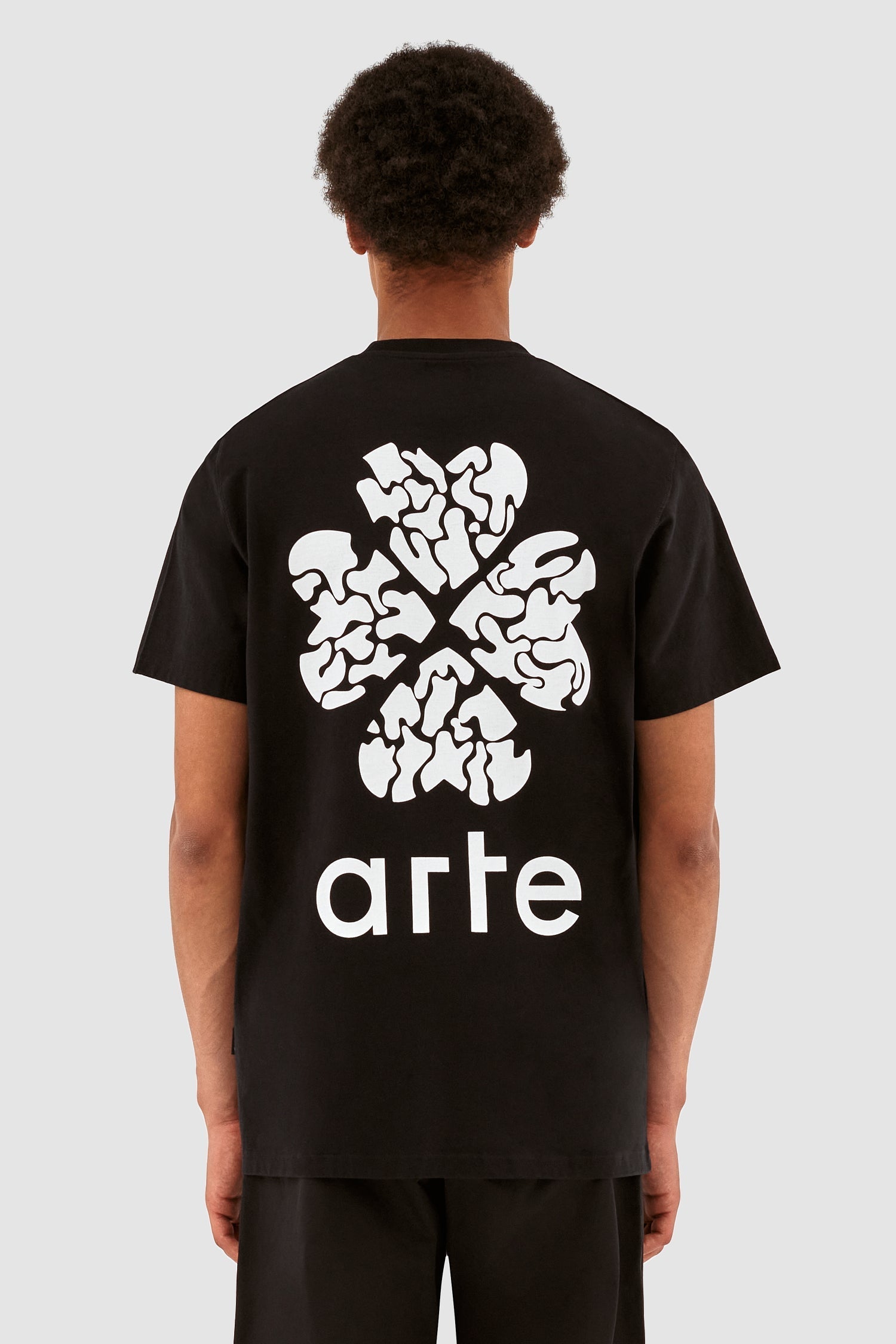 T-shirt Turner Back Destruct - Noir