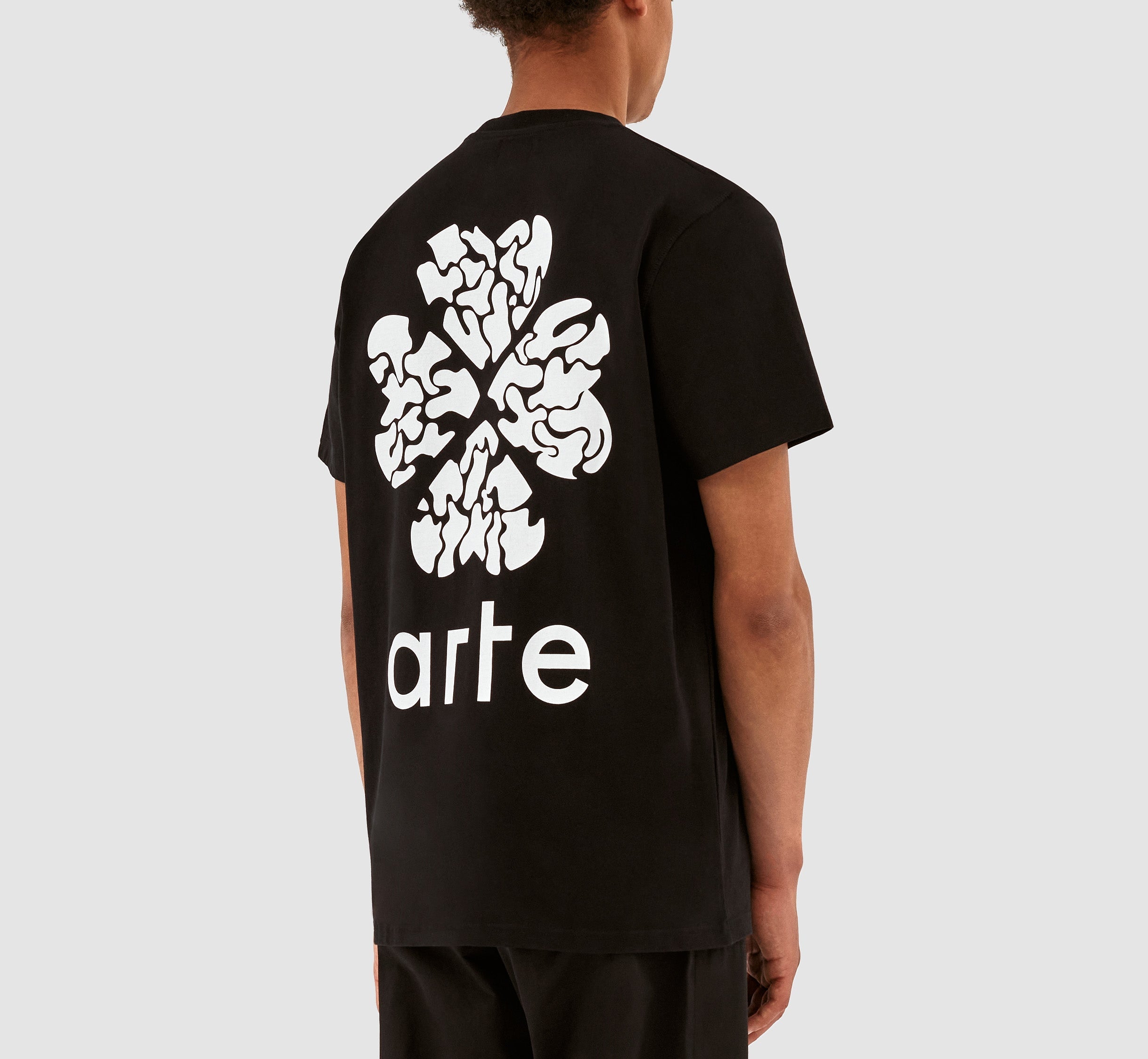 T-shirt Turner Back Destruct - Noir