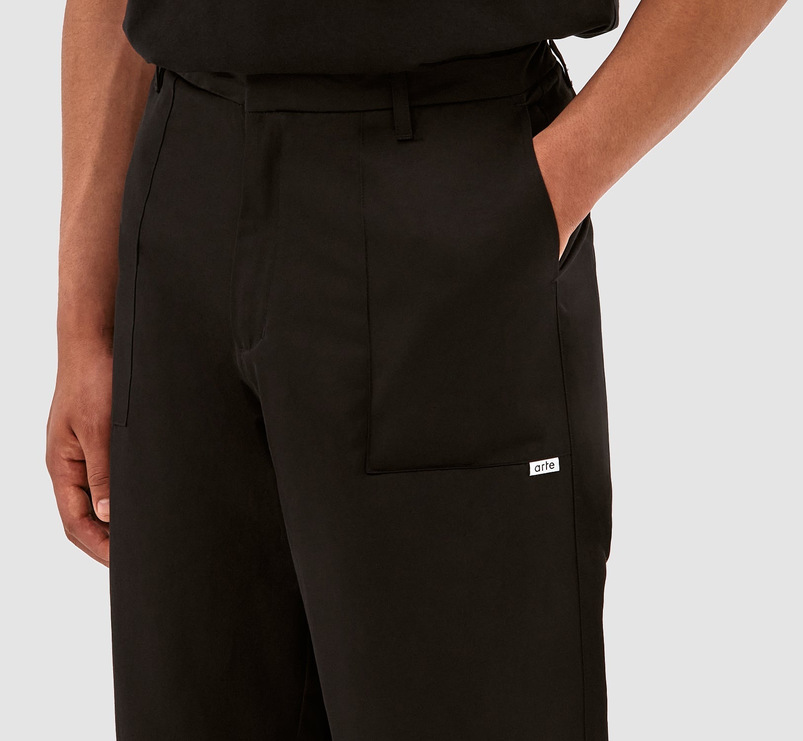 Pantalon à poches Packer - Noir