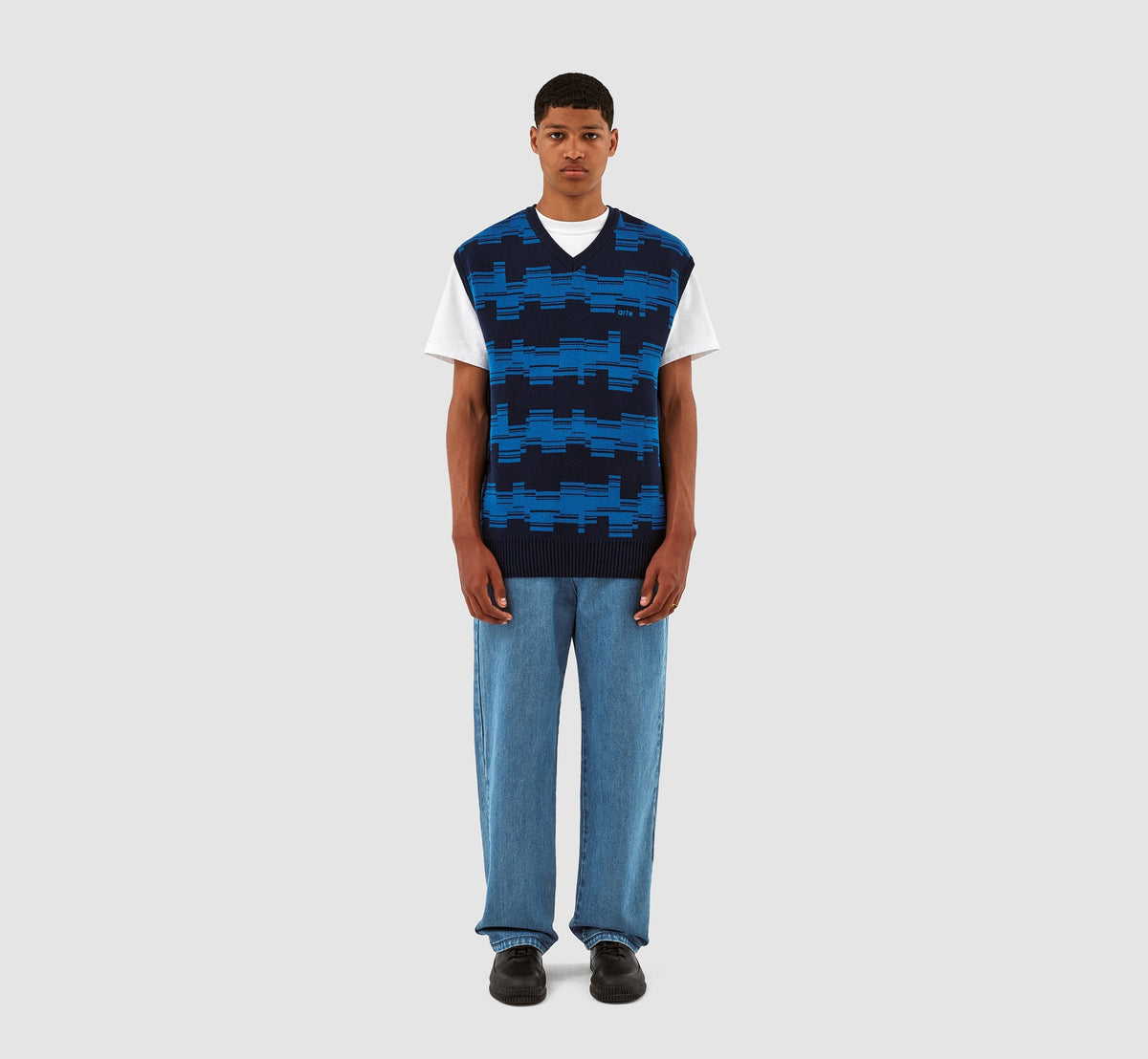 Tricot Karl Tertis - Marine/Bleu