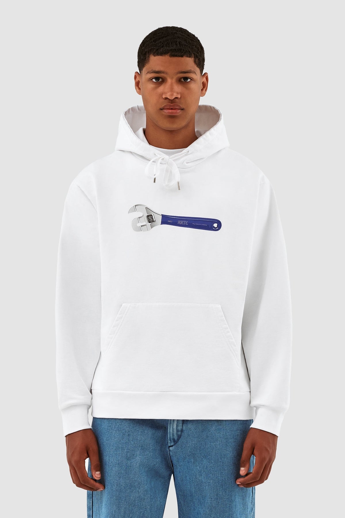 Sweat à capuche Harris Tool - Blanc