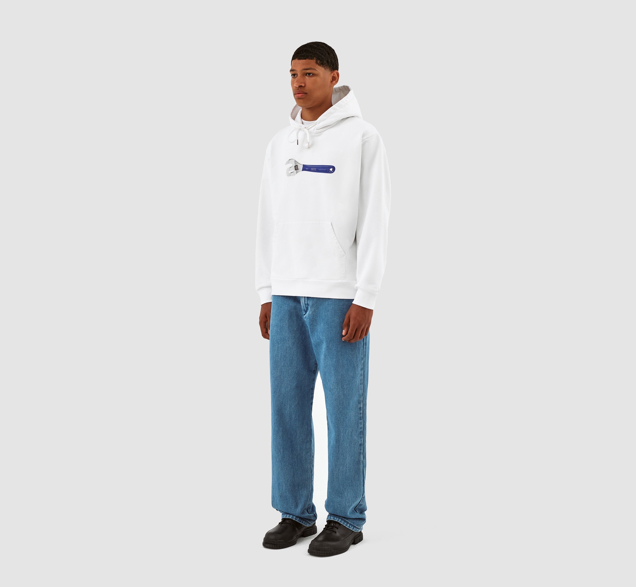 Sweat à capuche Harris Tool - Blanc