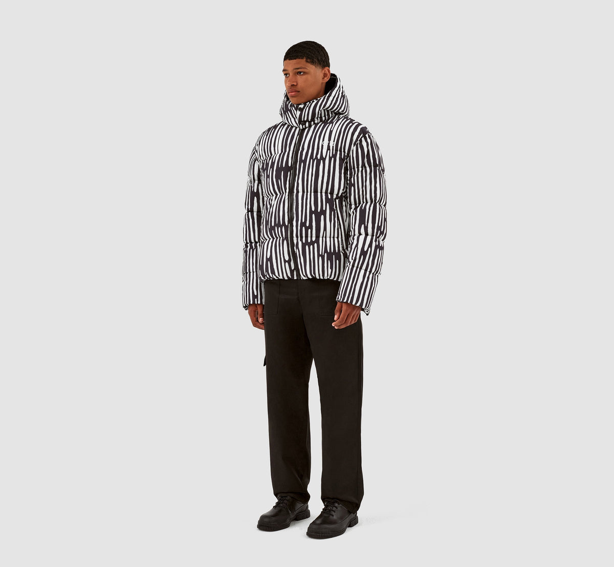 Veste polaire Joey Pereira - Noir/Blanc