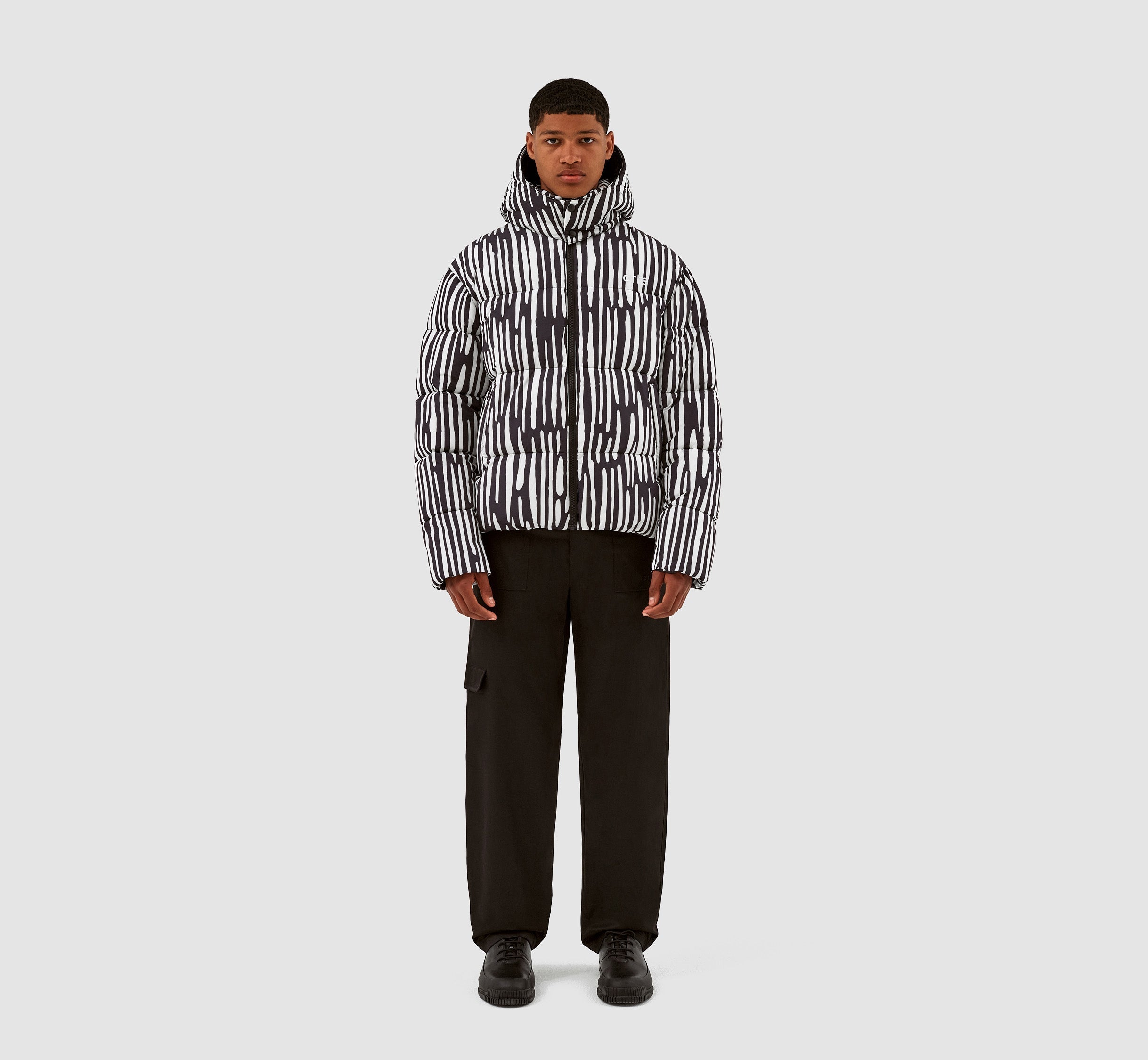 Veste polaire Joey Pereira - Noir/Blanc