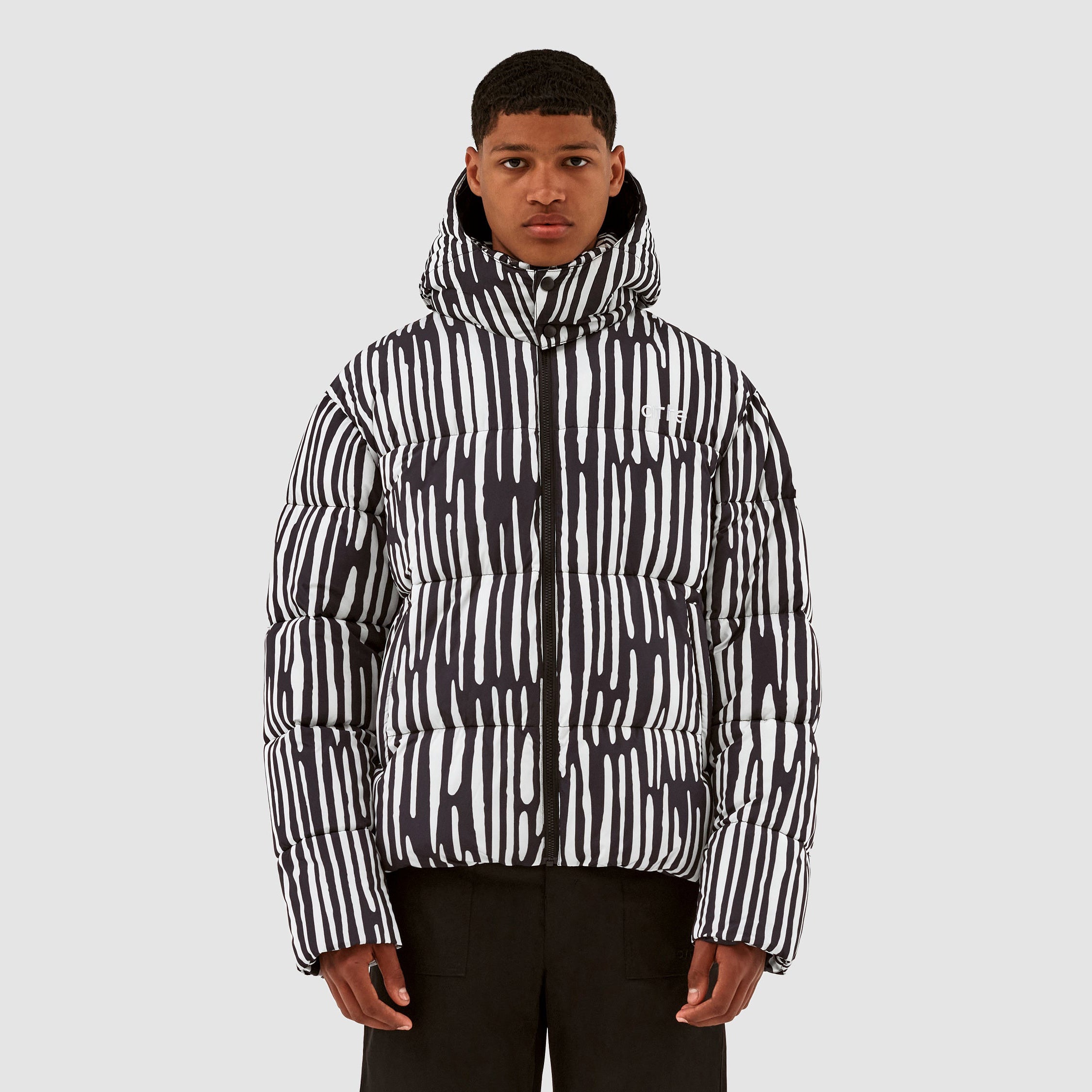 Veste polaire Joey Pereira - Noir/Blanc