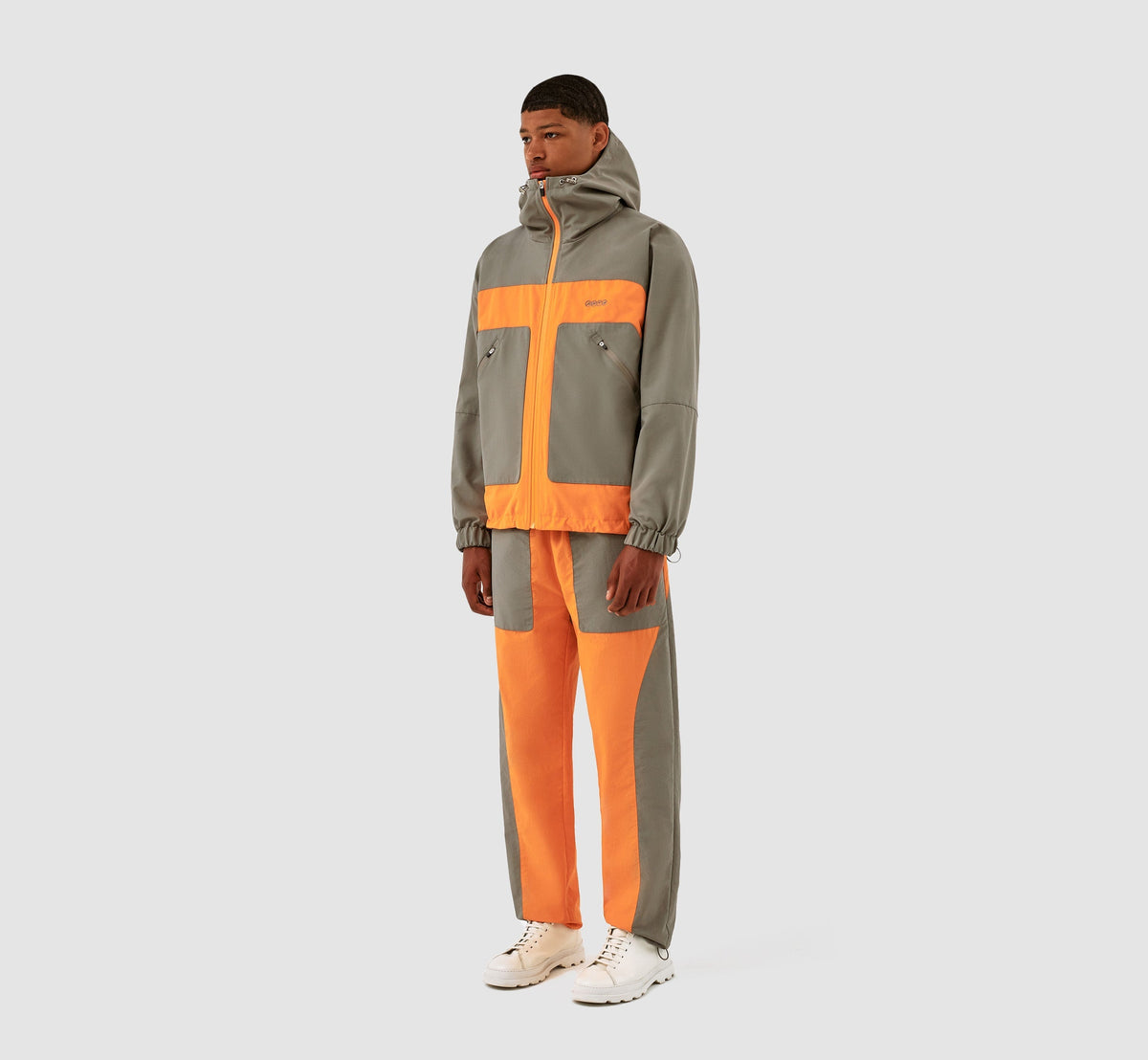 Veste Jeff - Orange/Gris
