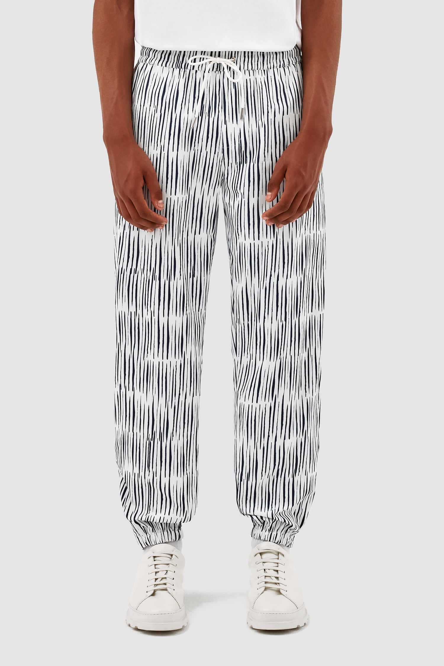 Pantalon Jordan Pereira - Crème/Marine