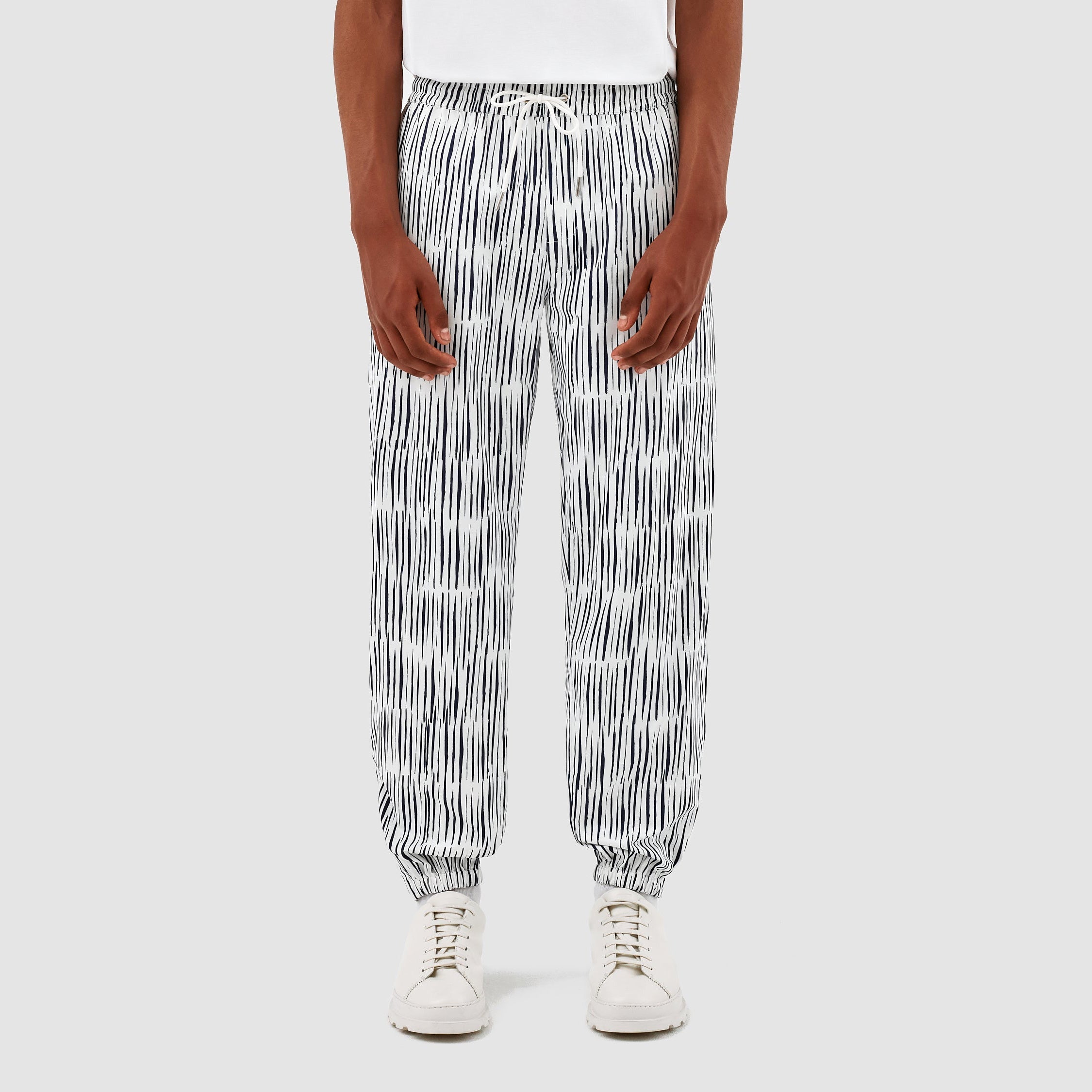 Pantalon Jordan Pereira - Crème/Marine