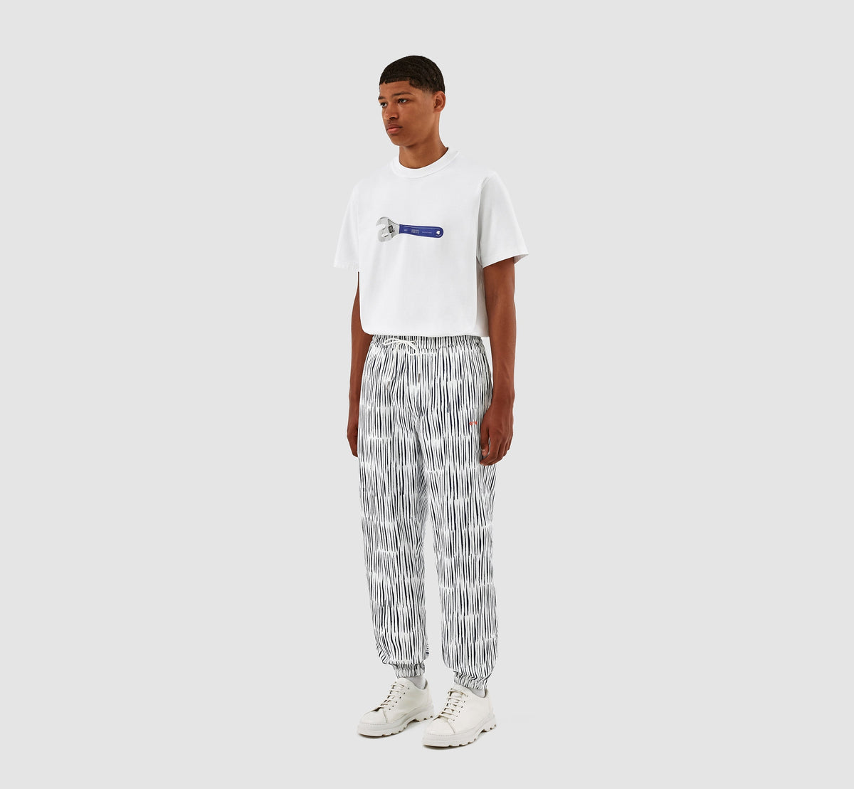 Pantalon Jordan Pereira - Crème/Marine