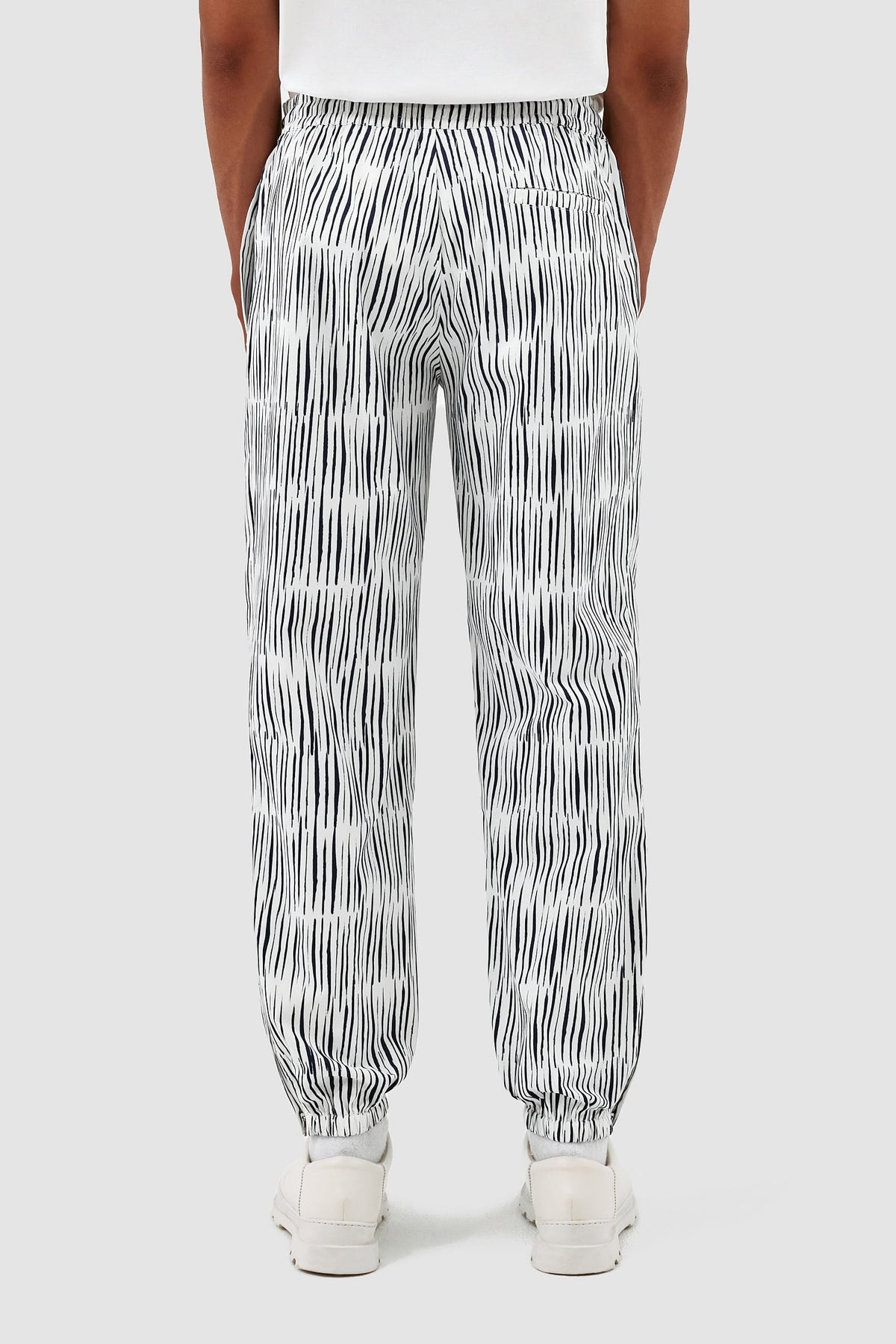 Pantalon Jordan Pereira - Crème/Marine