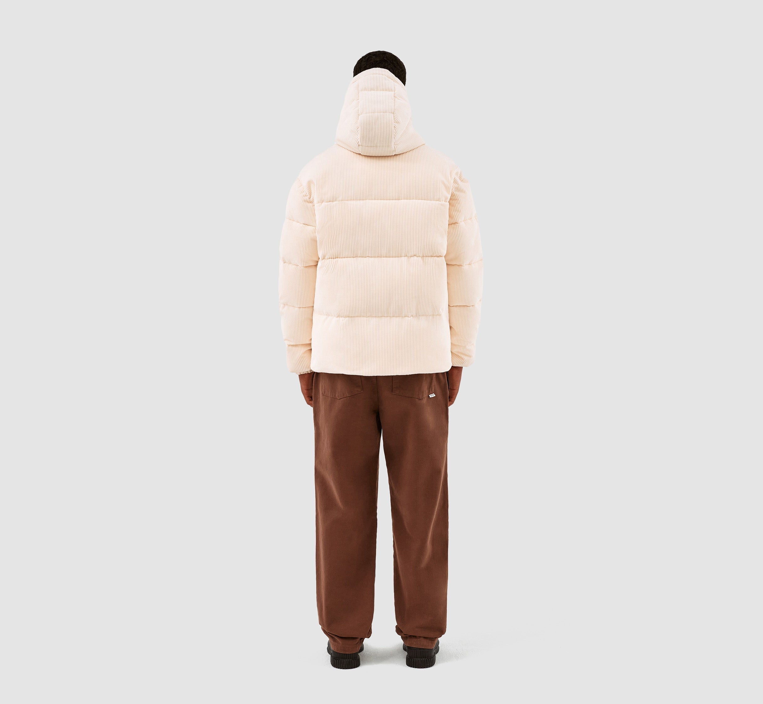Veste ample en velours côtelé Joey - Crème