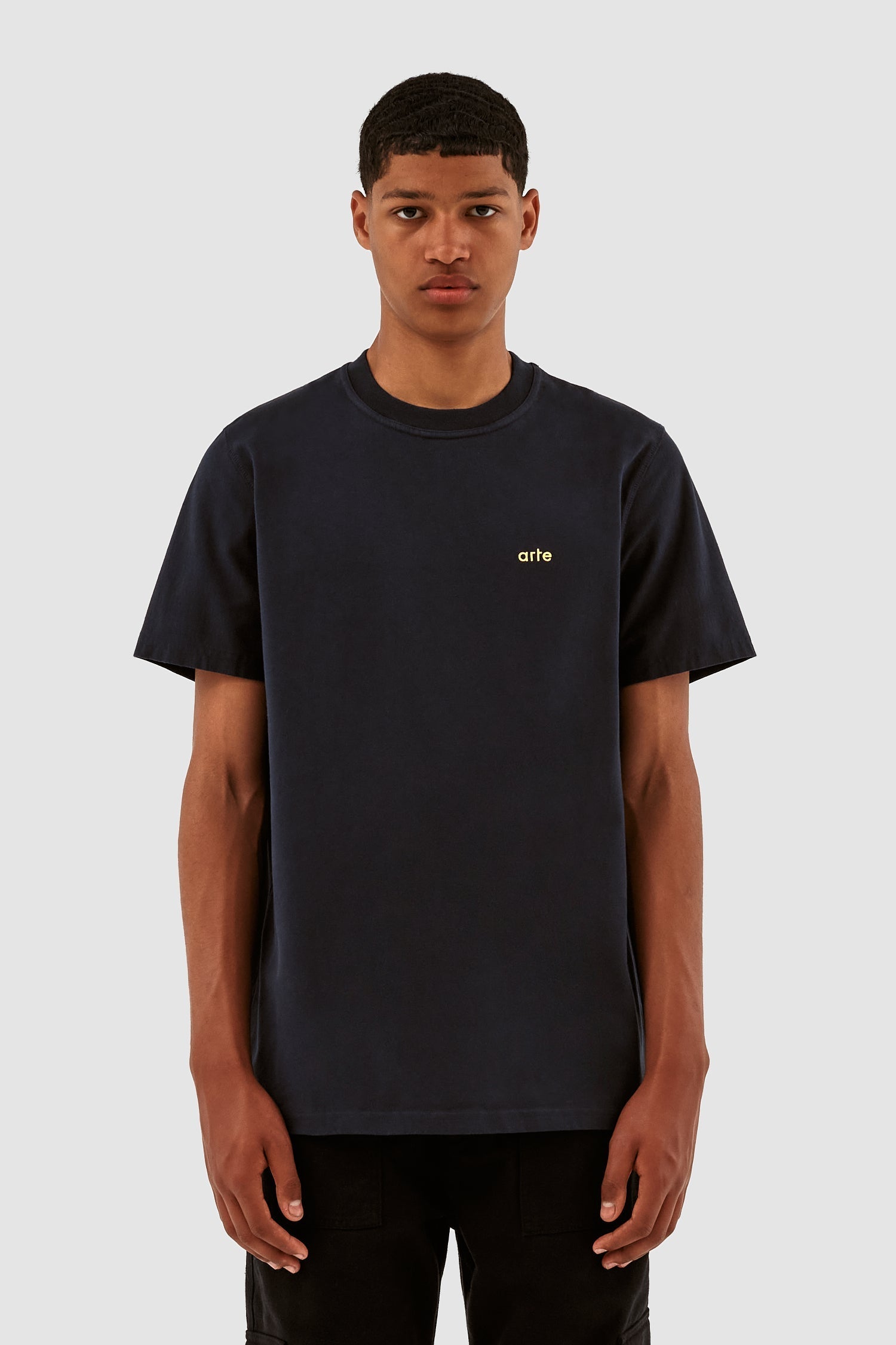 T-shirt Diels imprimé dans le dos de Turner - Marine