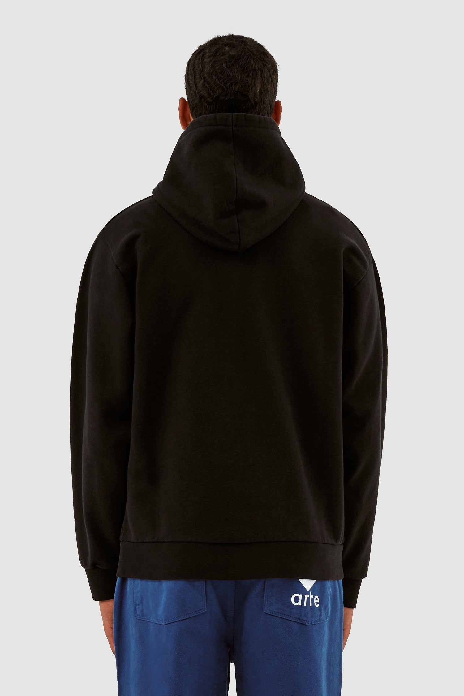Sweat à capuche Harris Block Logo - Noir