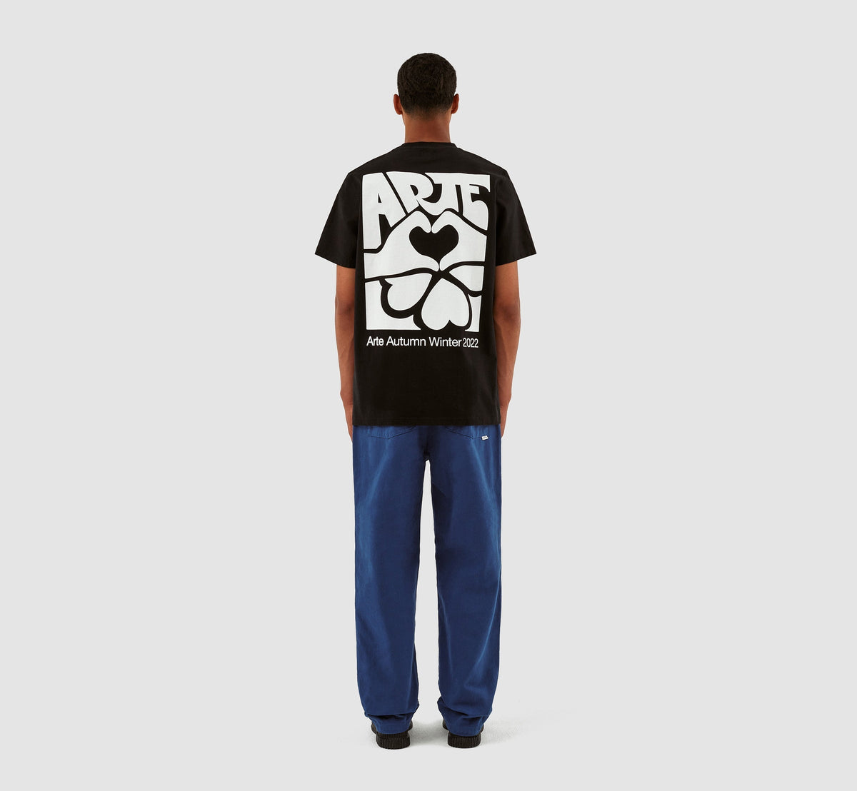 T-shirt Diels Turner imprimé au dos - Noir