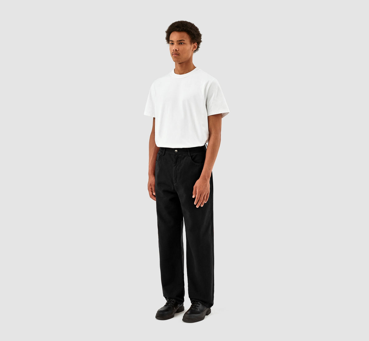 Pantalon à poches en forme de cœur Porter - Noir - NO ARCHIVE SALE