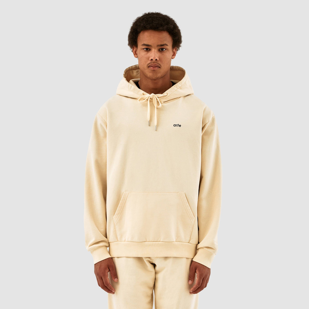 Sweat à capuche Harris - Crème