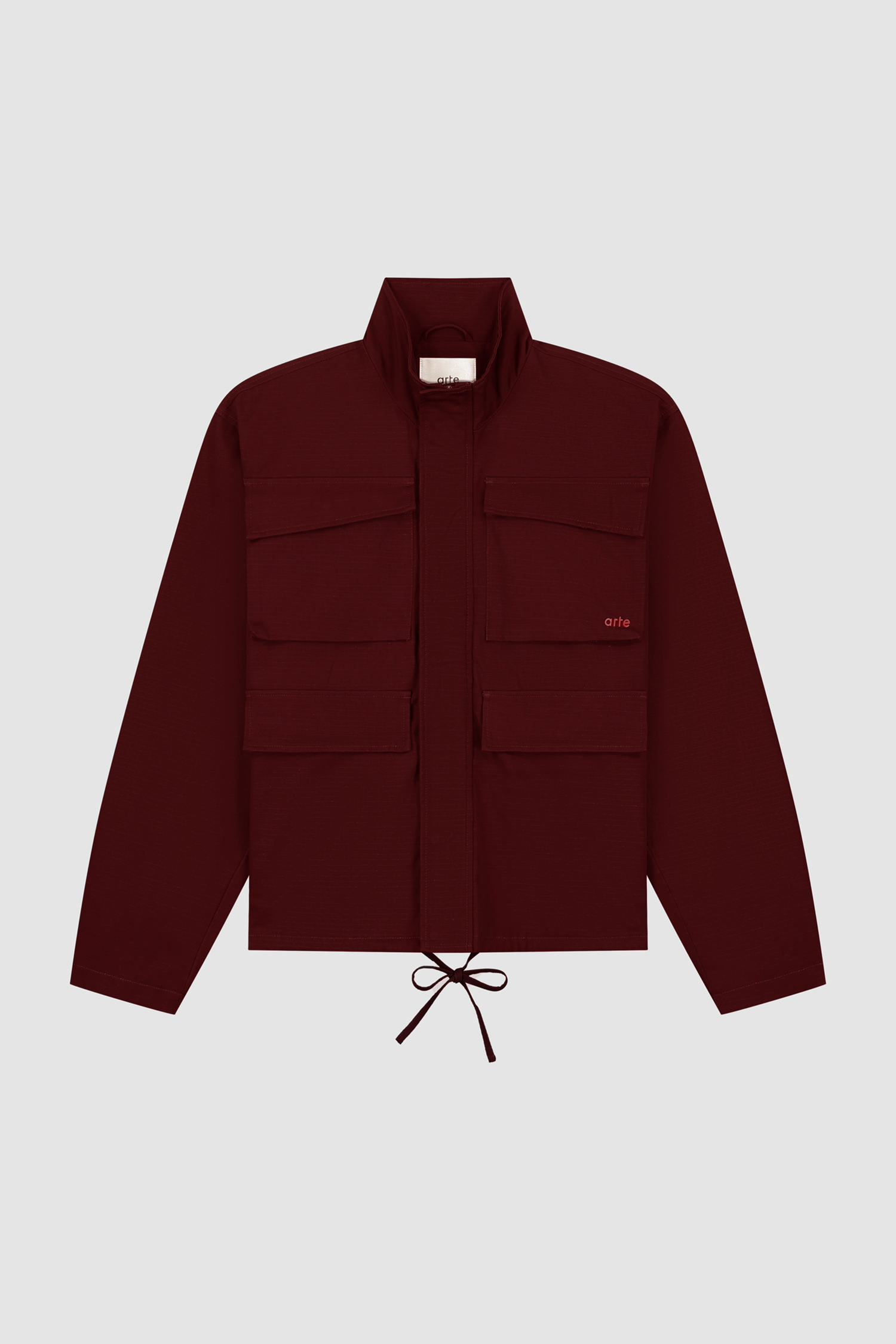 Veste Ripstop cirée - Bordeaux