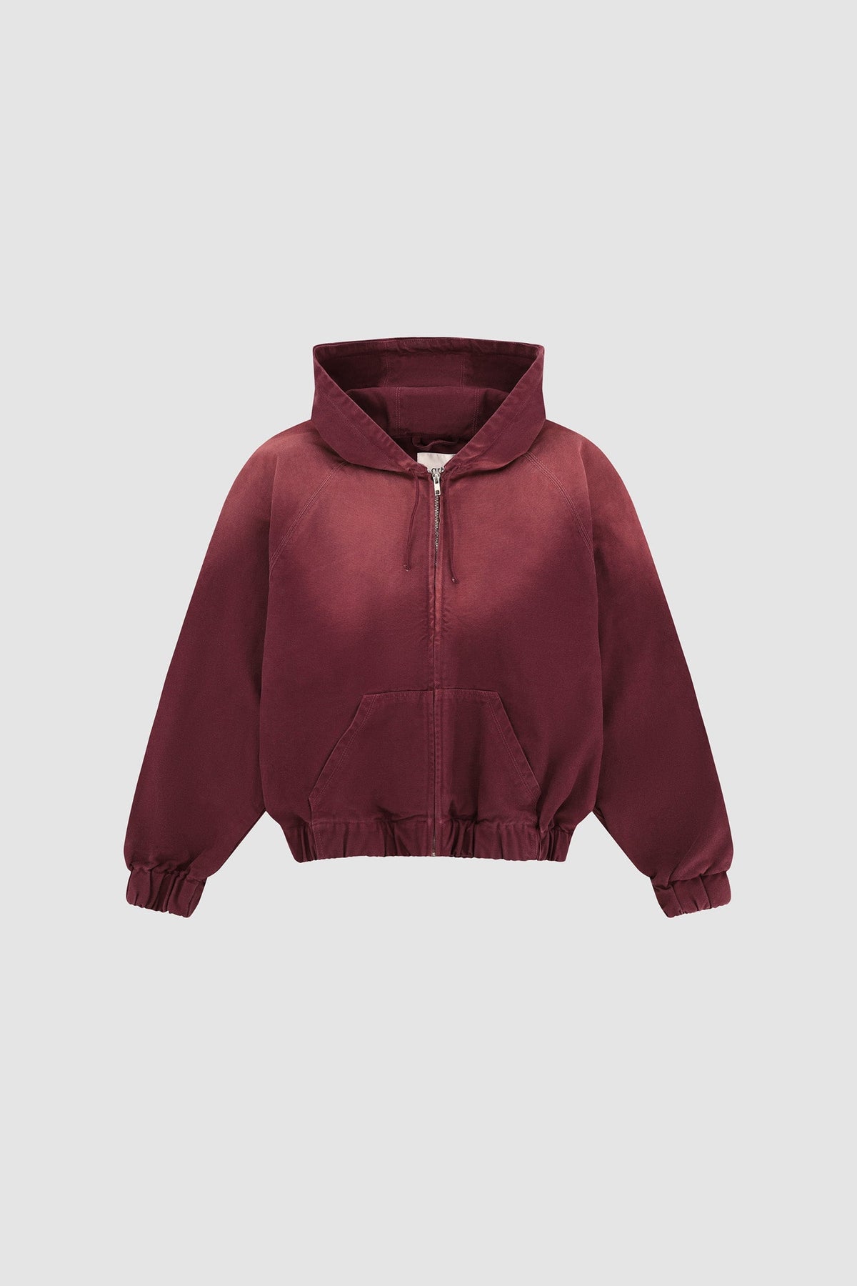Veste à capuche en toile Sunfade - Rouge
