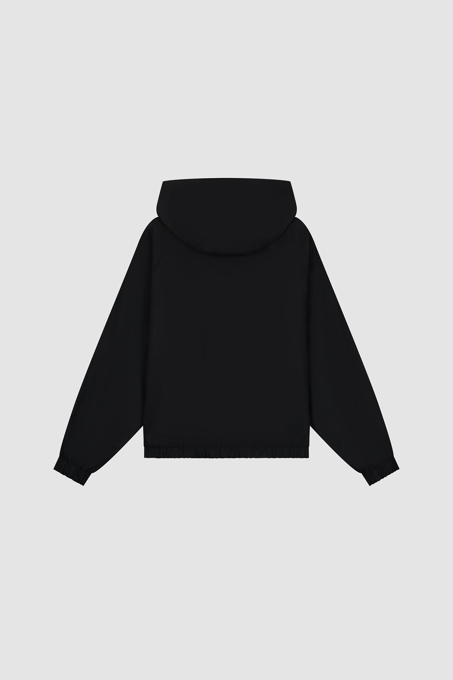 Veste réversible à capuche à carreaux - Noire