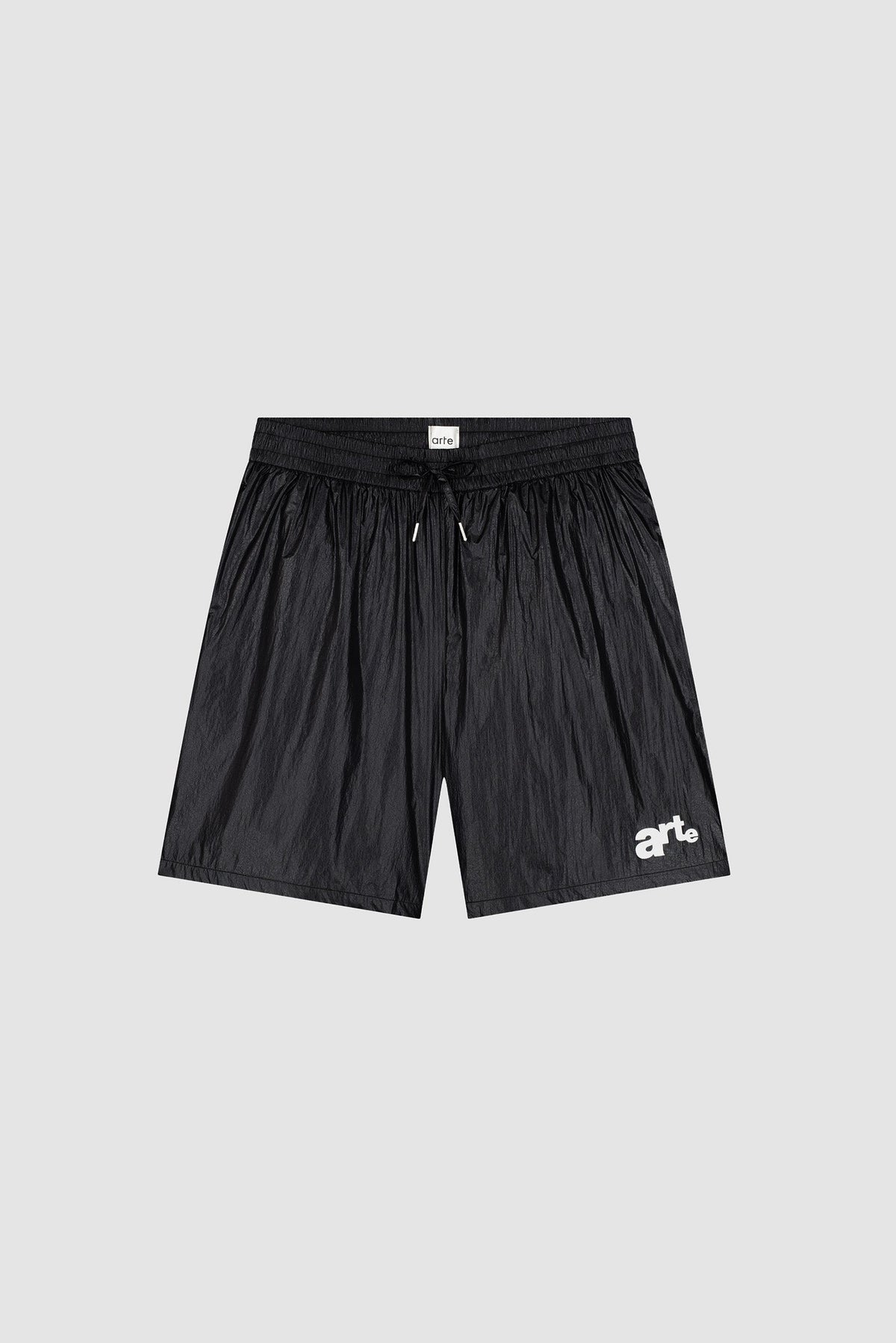 Short à grand logo - Noir