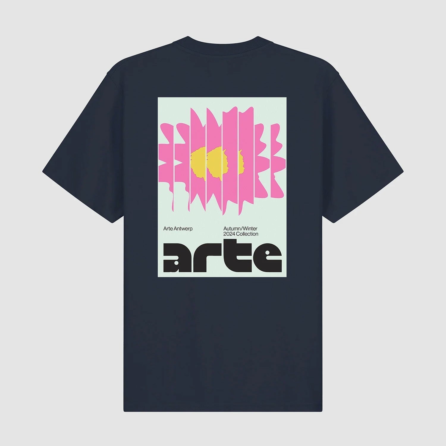 T-shirt Flower Poster - Marine
