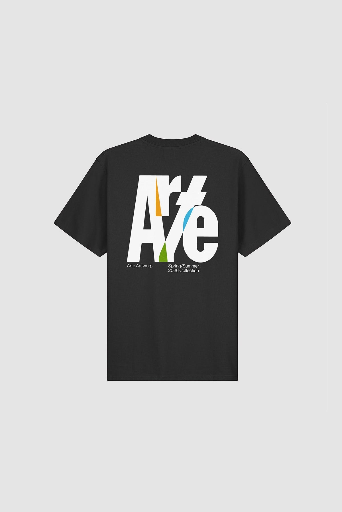 T-shirt à grand logo dans le dos - Noir