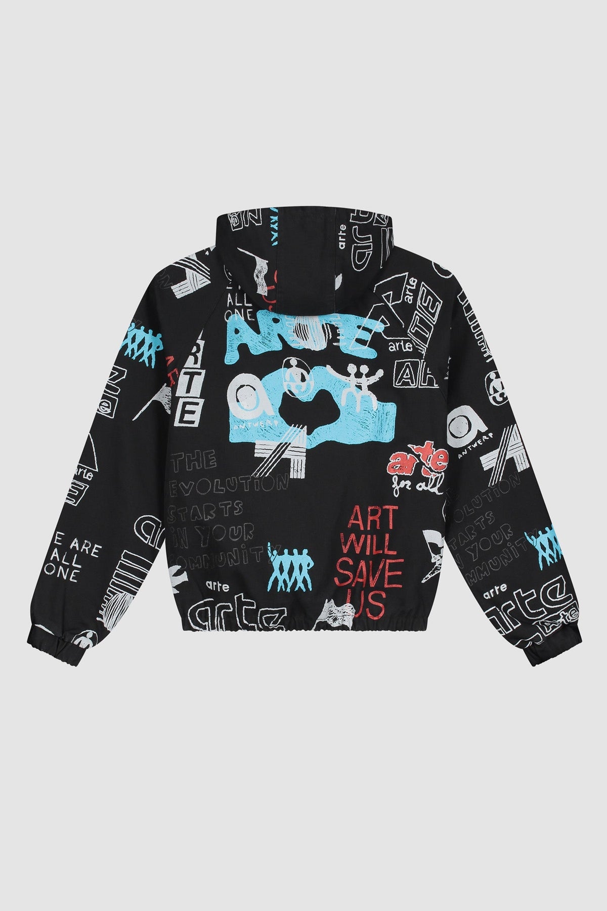 Veste Graffiti Allover - Noir