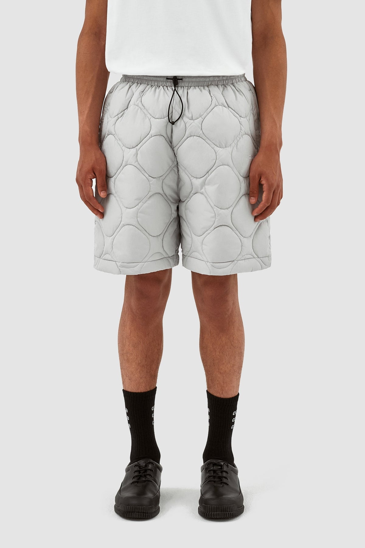 Short matelassé Steiner - Gris clair