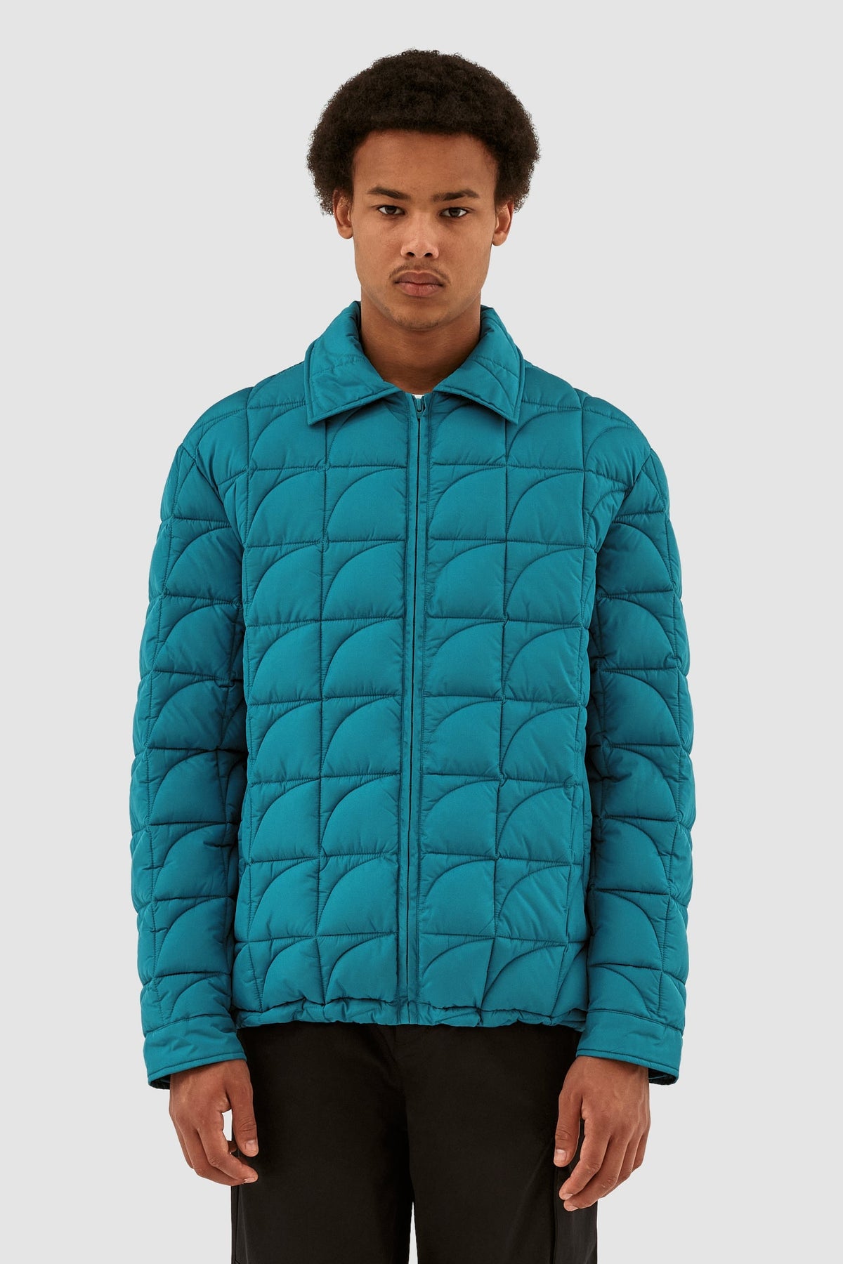 Veste matelassée Jules - Bleu lac