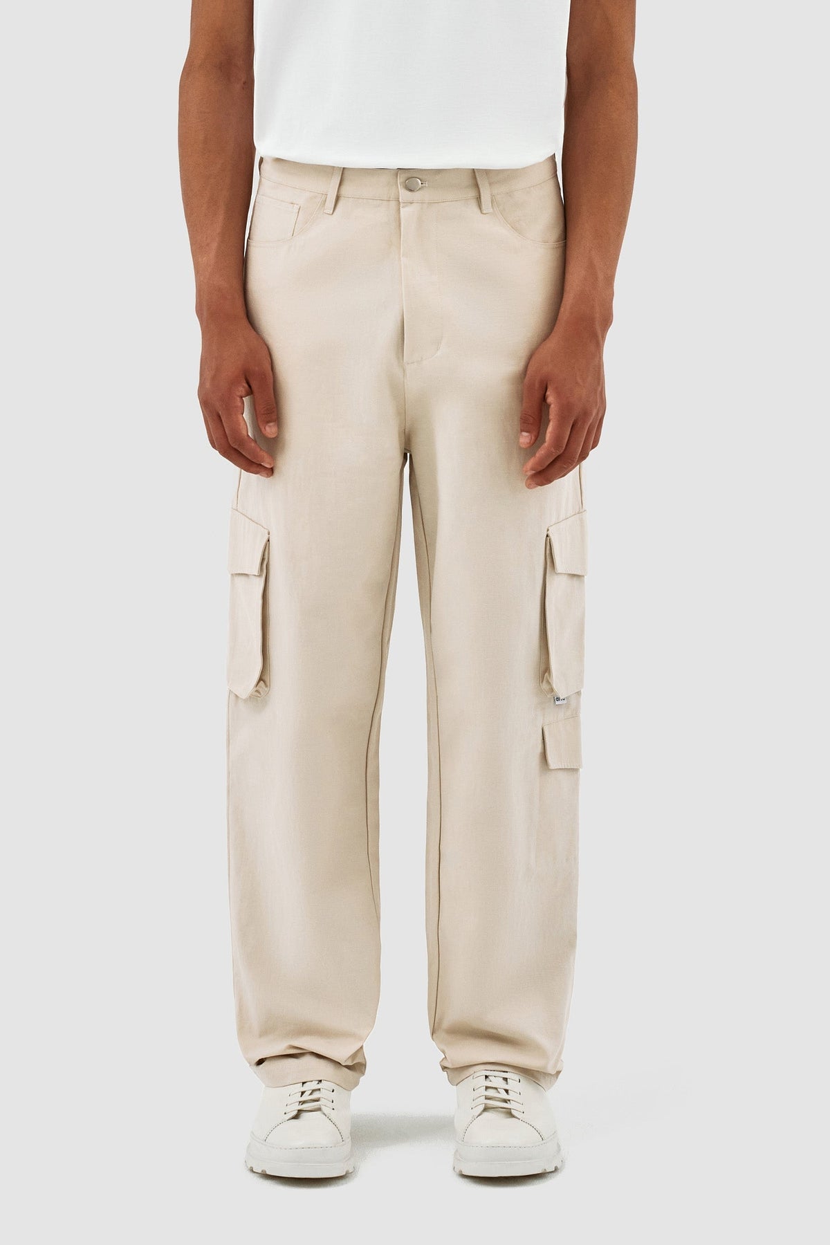 Pantalon à double poche Porter - Crème