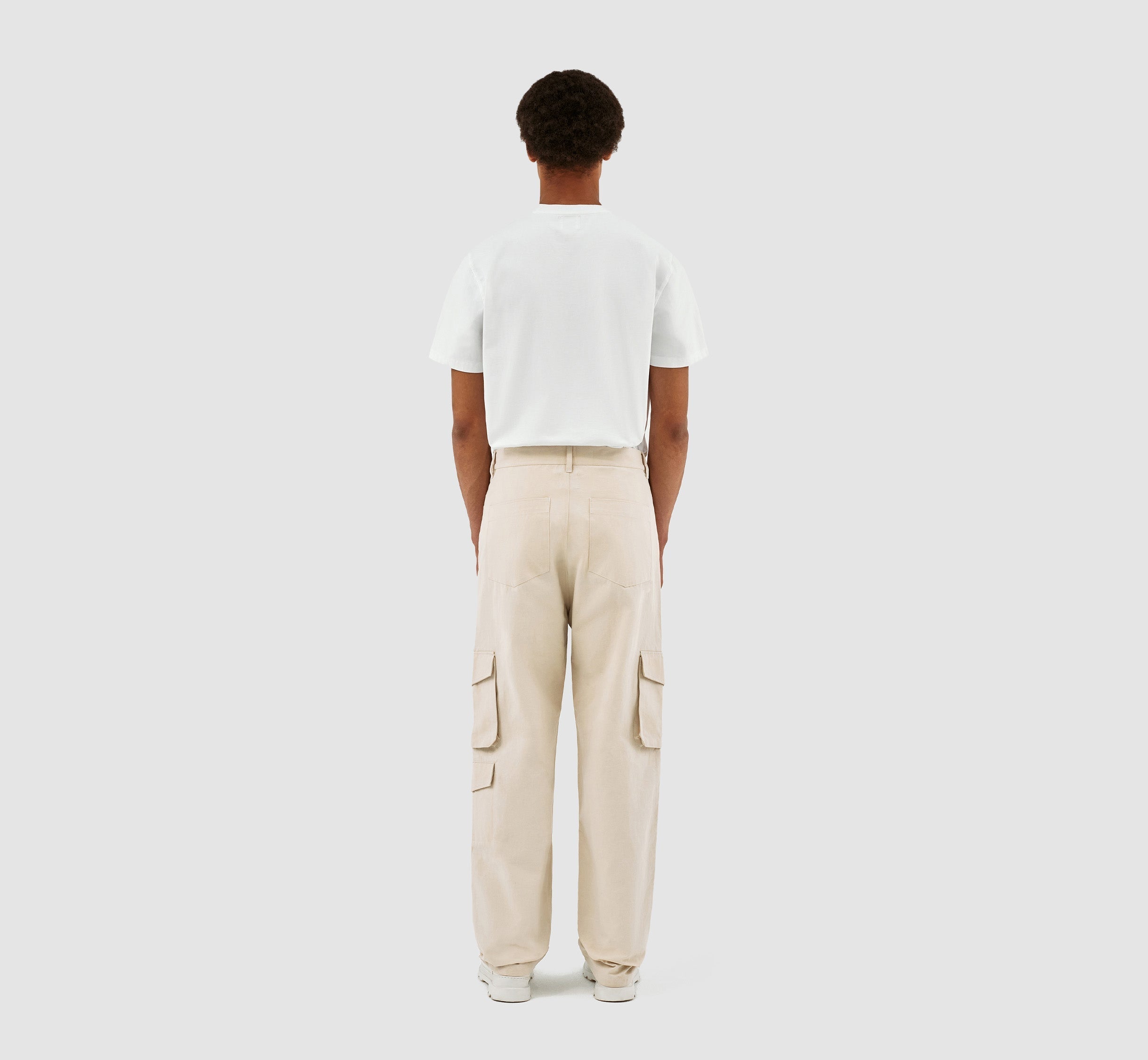 Pantalon à double poche Porter - Crème