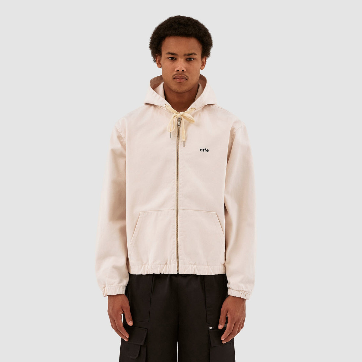 Veste à capuche Jonas - Crème